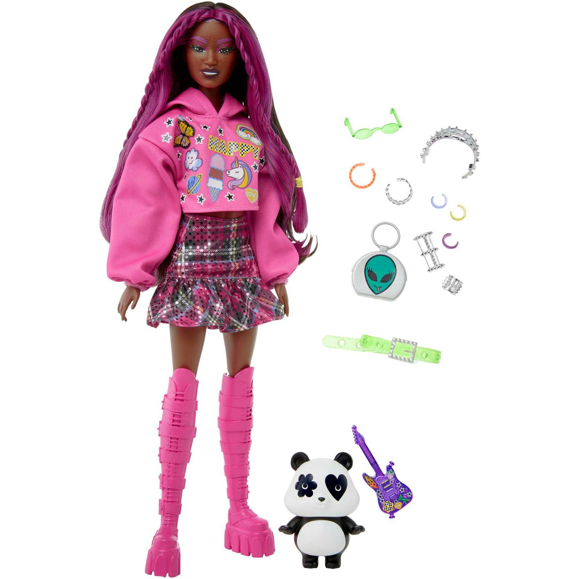 Mattel® Babypuppe Barbie Barbie Extra pinkfarbenes - Puppe 19