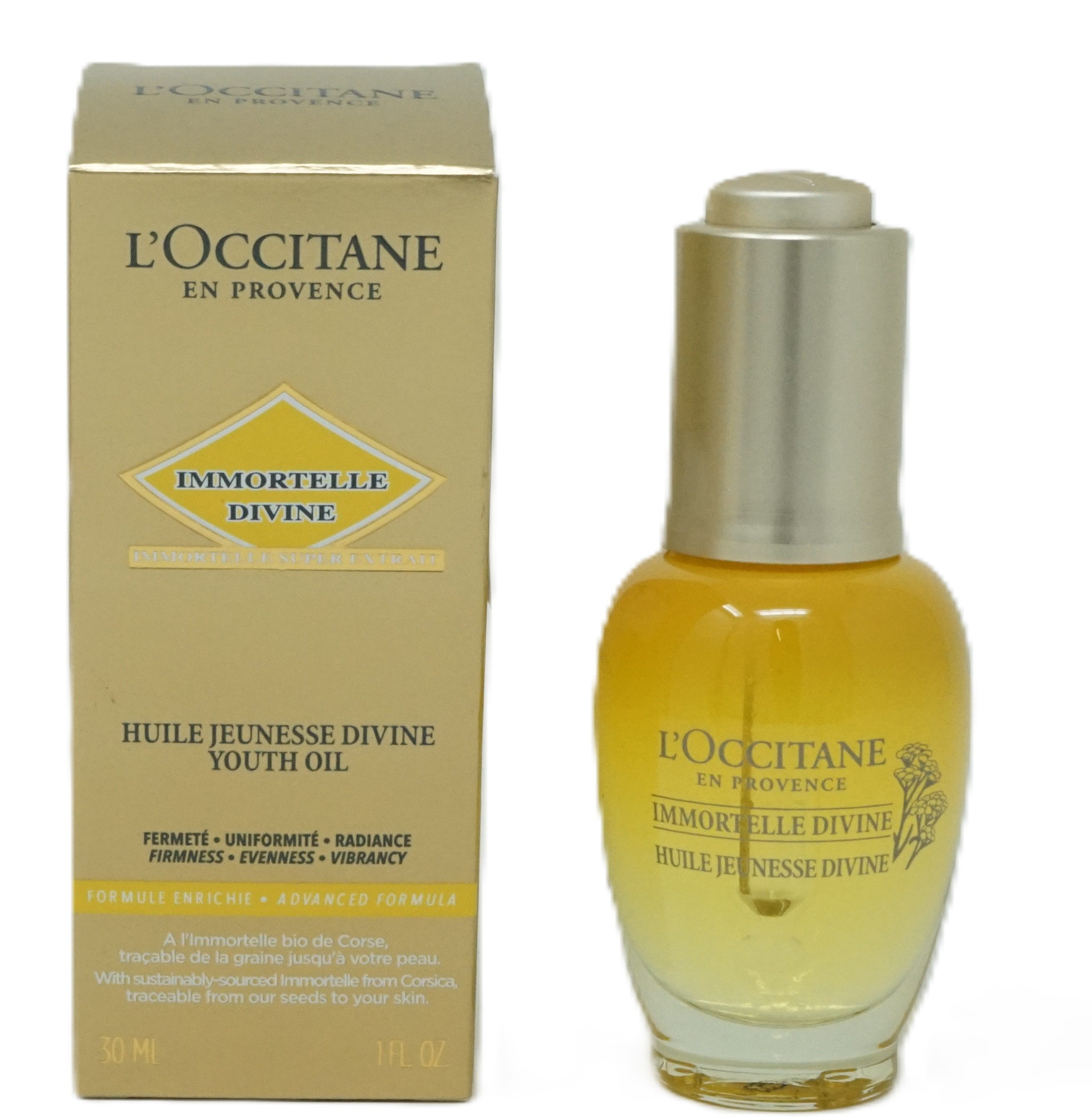L'OCCITANE Gesichtsgel L'Occitane Immortelle Divine Jugend Elixier Gesichtsöl 30 ml