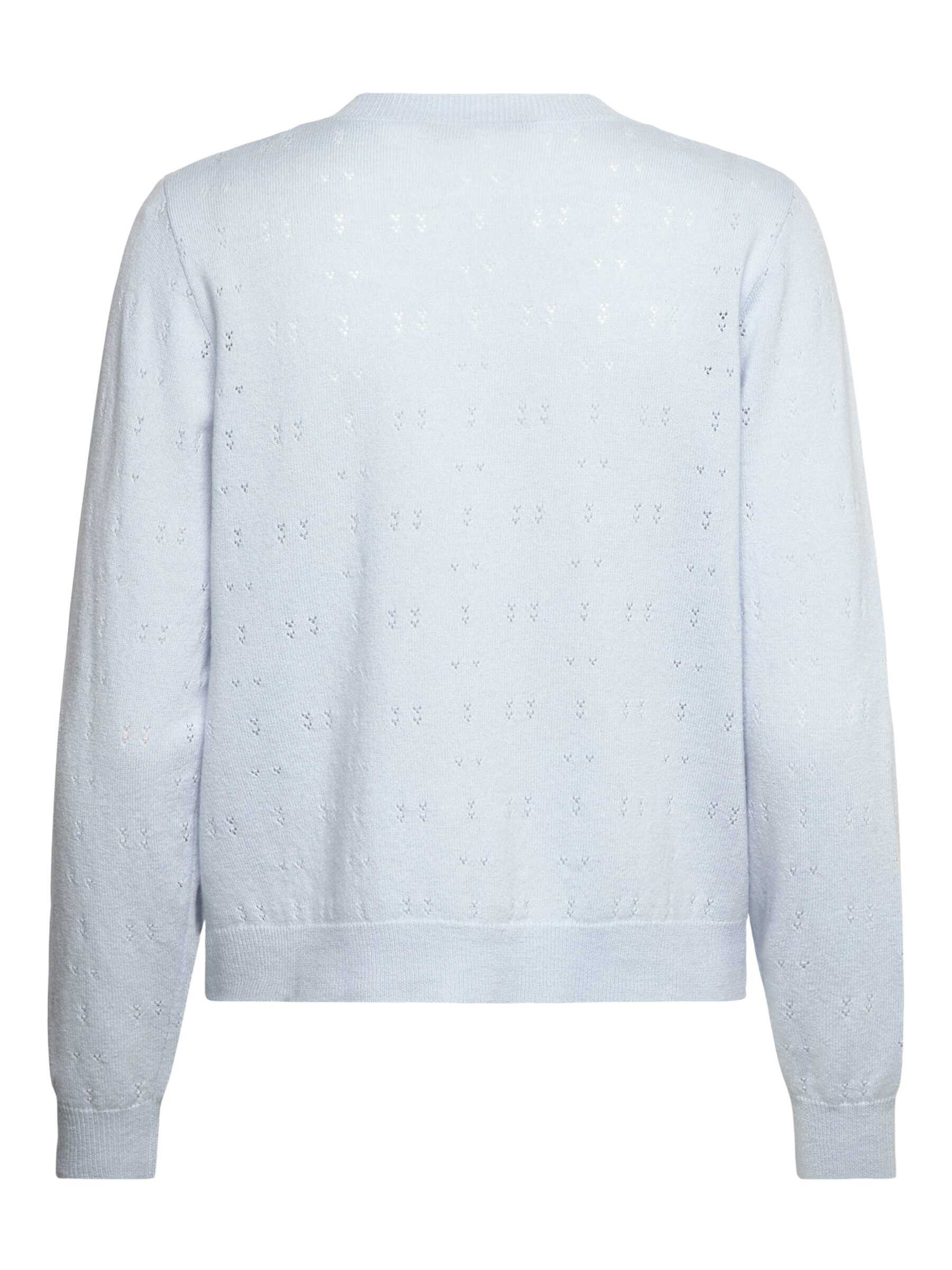 rosemunde Strickjacke Laica Pointelle cardigan mit Rundhalsausschnitt, wund günstig online kaufen