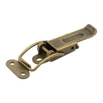 SO-TECH® Möbelbeschlag 2 x Spannverschluss Catch #22 brüniert Kniehebelspanner Tischverbinder (2 St), Tischplattenverbinder Hebelverschluss