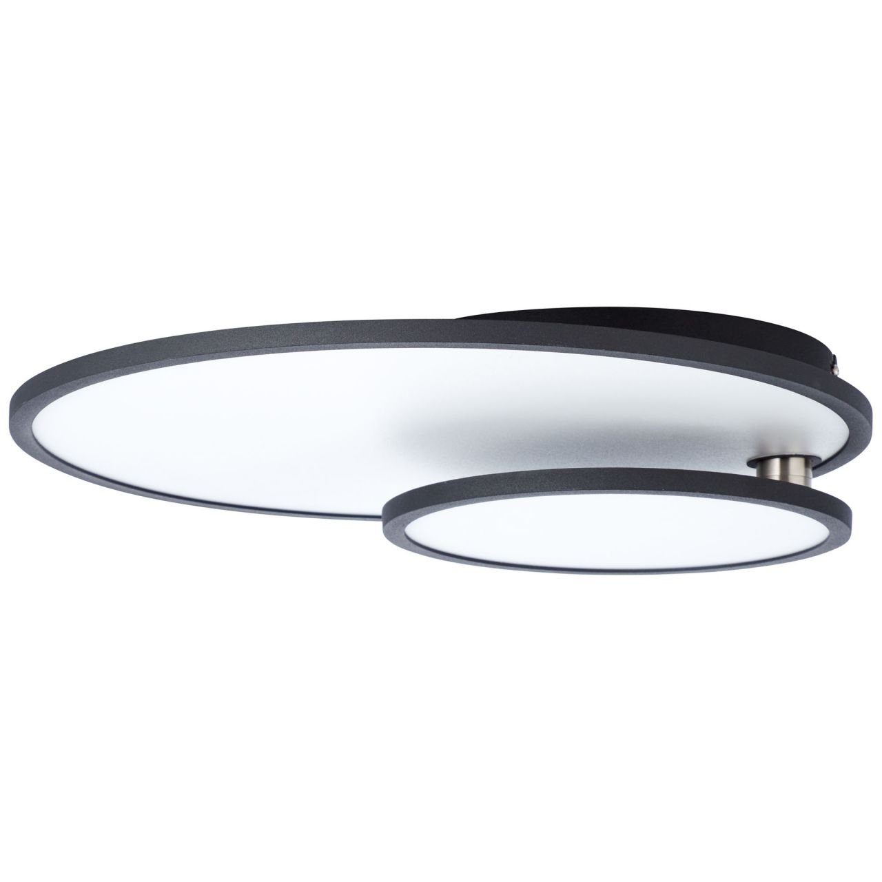 schwarz/weiß Brilliant Bility Lampe 3000K, easyDim Aufbauleuchte LED Bility, Deckenaufbau-Paneel 1x 61x45cm