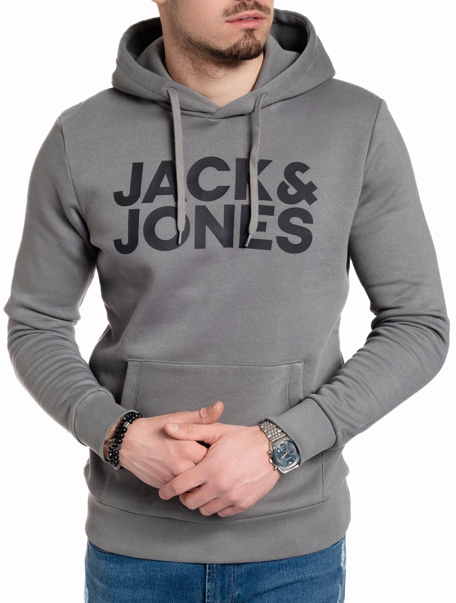 Sedona-Black mit Kängurutasche & Kapuzensweatshirt Jones Jack