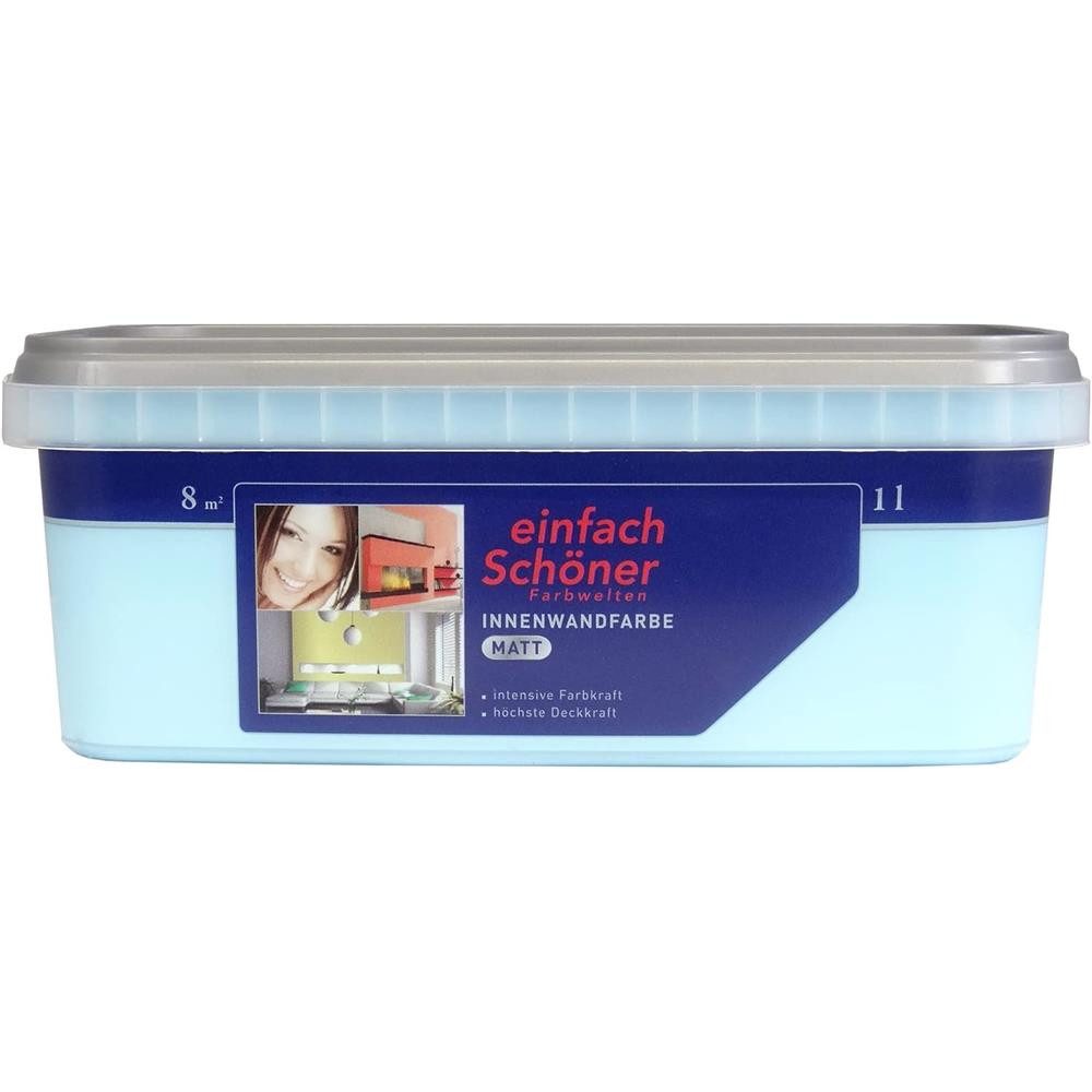 Wilckens Farben Wandfarbe einfach schöner Innenwandfarbe 1 L/ 2,5 L matt, starke Deckkraft und intensive Farbwirkung