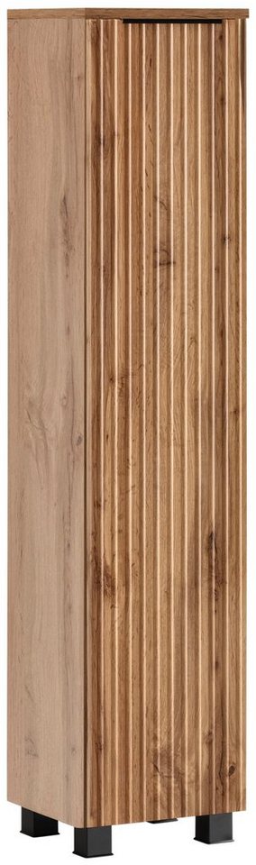 welltime Midischrank Trento, verschiedene Ausführungen und Farben Badmöbel, Breite 30 cm, 1 Tür, Made in Germany