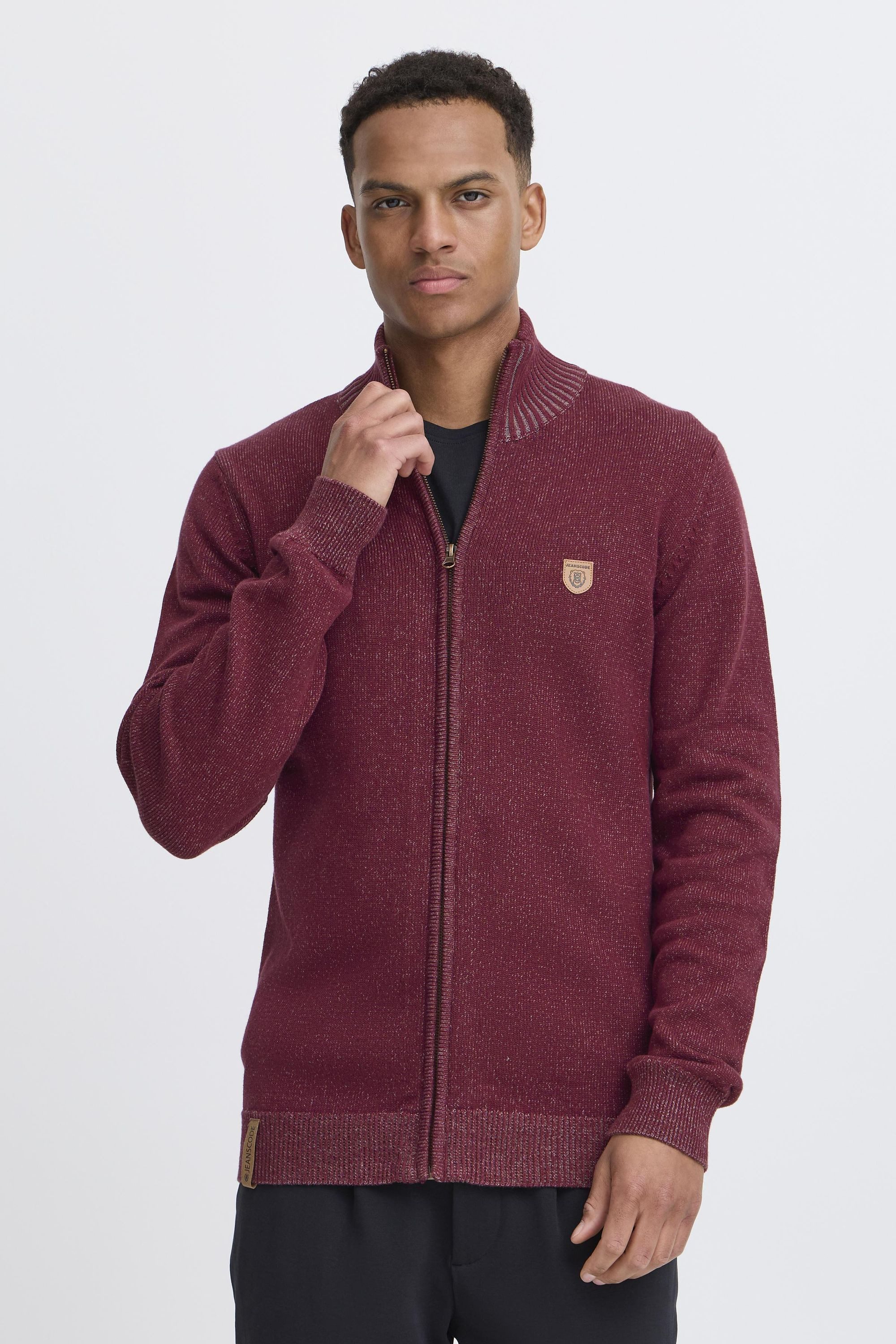 Indicode Strickjacke IDAndy Cardigan mit Stehkragen günstig online kaufen