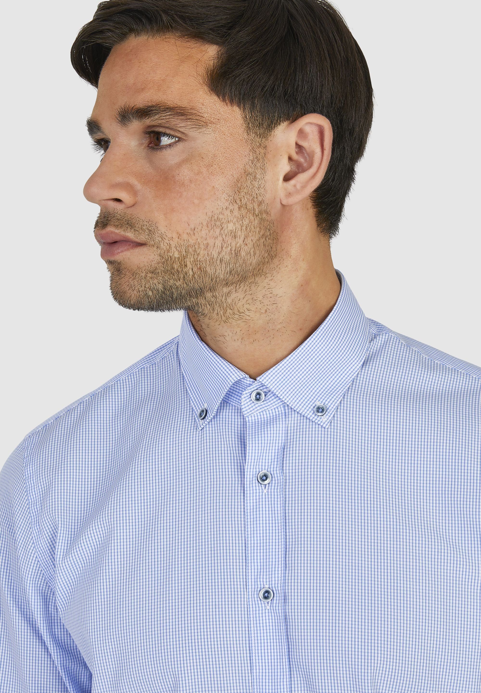 HECHTER PARIS Businesshemd Pflege- und bügelleichtes Material