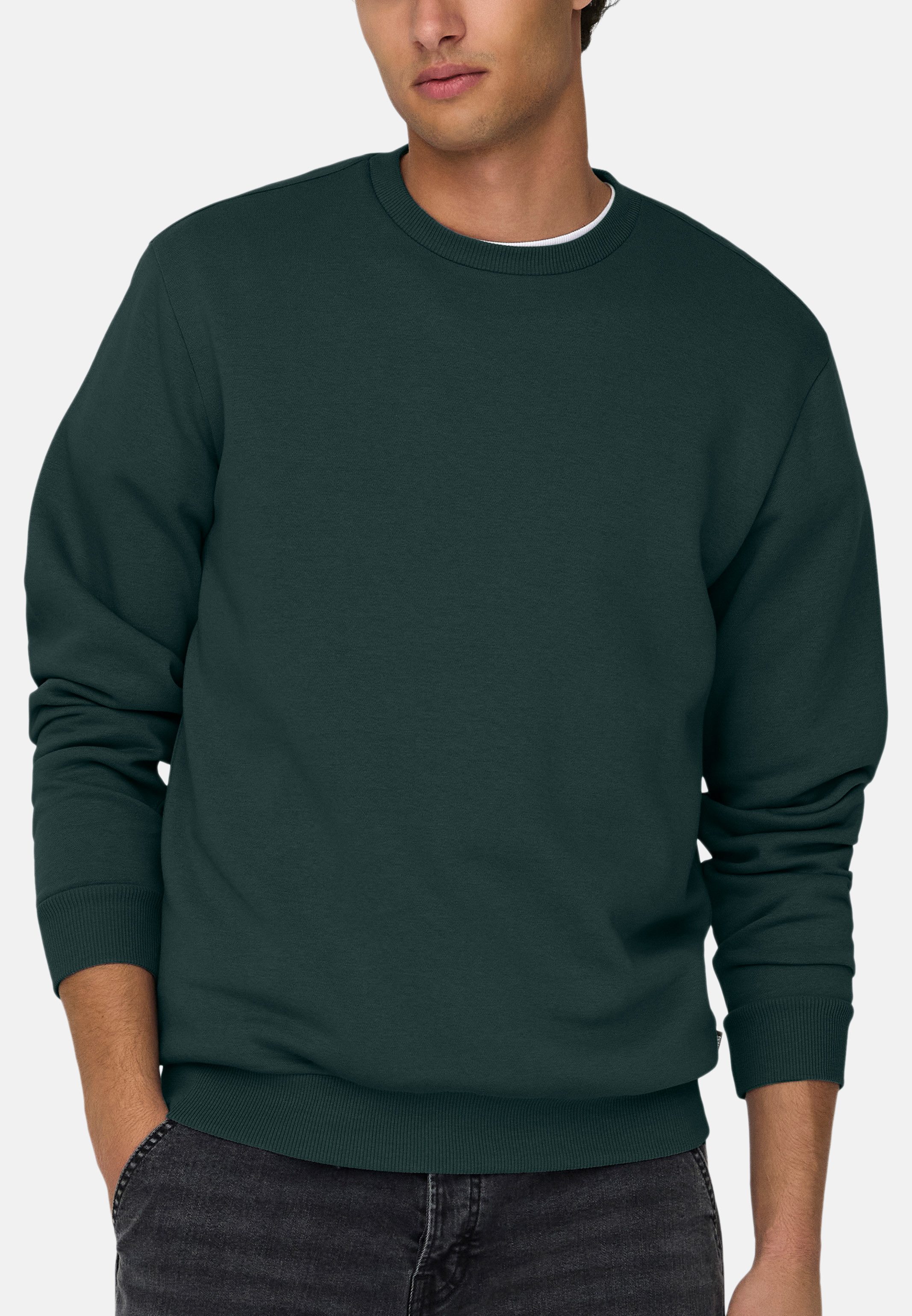 ONLY & SONS Sweatshirt Ceres (1-tlg) Sweatshirt - Baumwolle - Atmungsaktiv günstig online kaufen