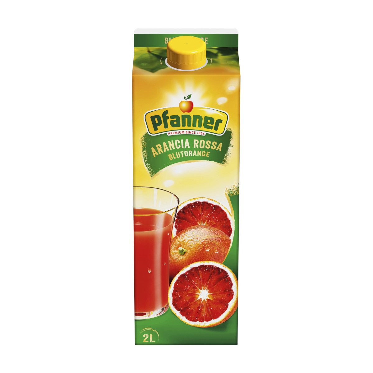 Pfanner Tee, Pfanner Blutorange aus Blutorangensaftkonzentrat Packung 2000ml