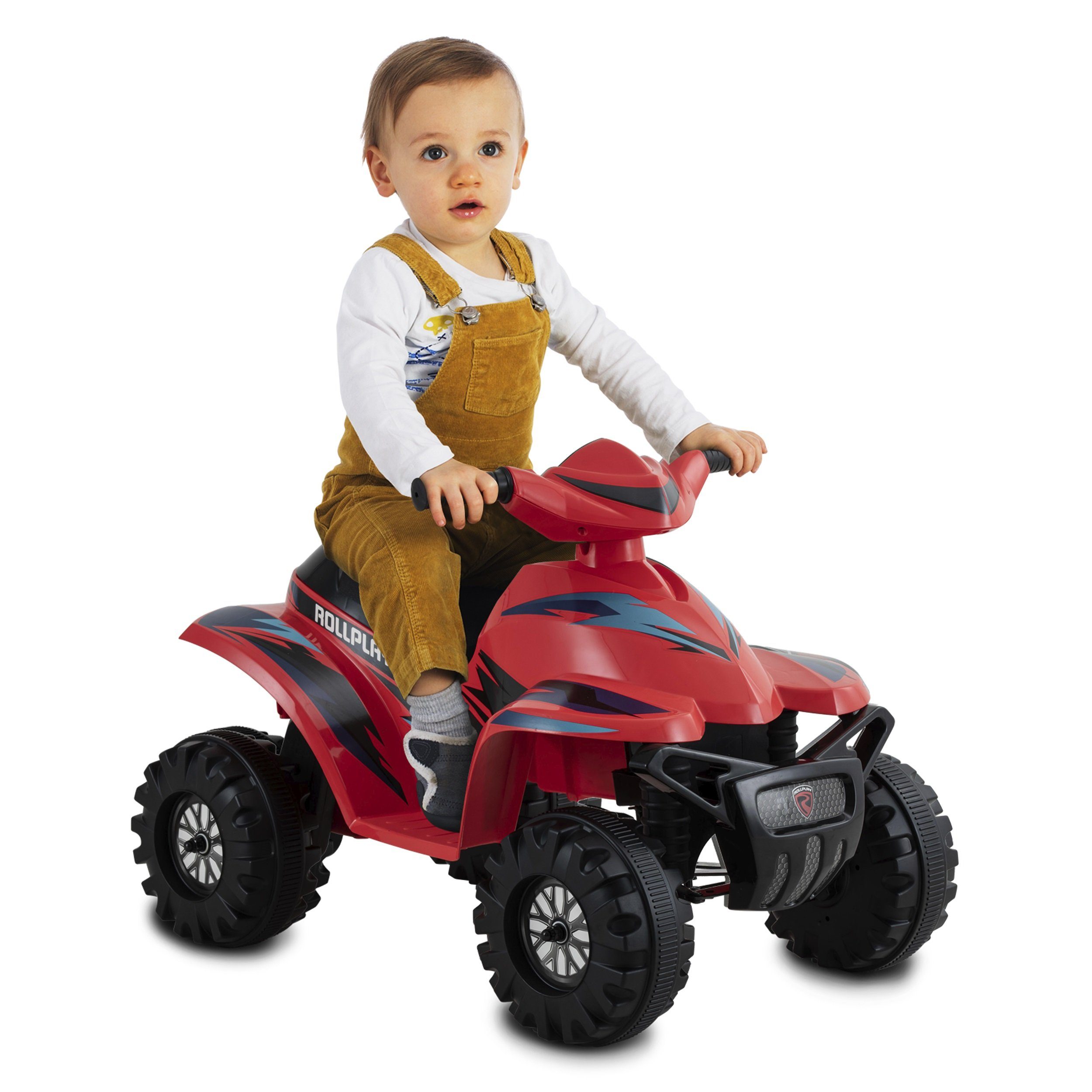 Rollplay Elektro-Kinderquad ROLLPLAY ATV Mini Quad Racing 6V red Kinderfahrzeug bis 2 km/h inkl.