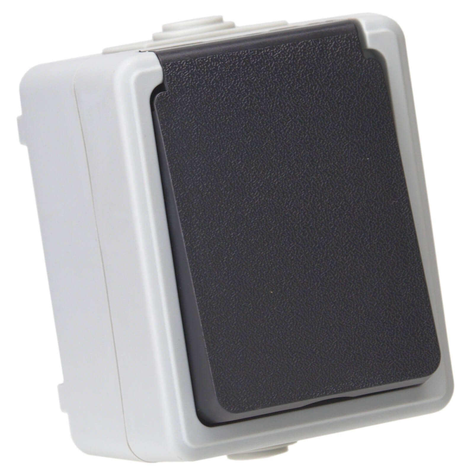 ETT Marketing GmbH Aufputz-Steckdose TAFF Feuchtraum Steckdose IP44 Einzelsteckdose Keller Garage