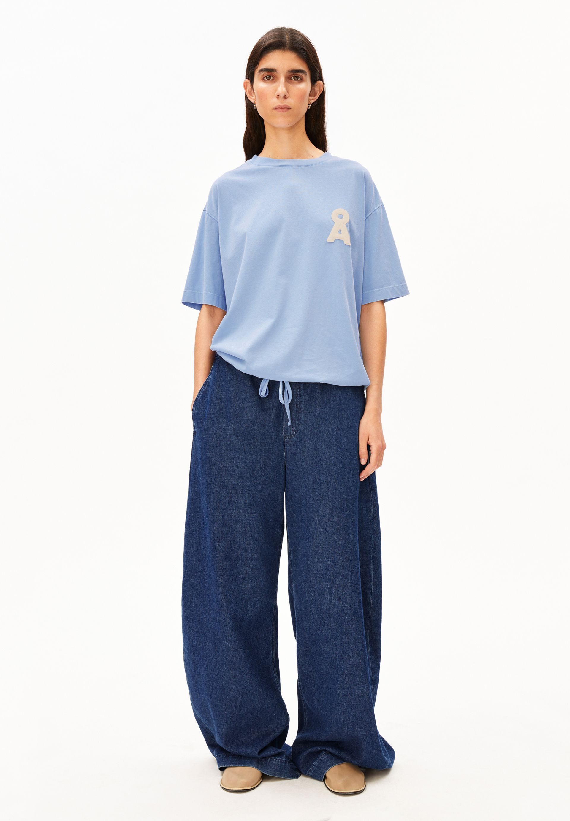 Armedangels T-Shirt DRAWSTRING T-Shirt aus 100% Bio-Baumwolle Oversized Fit