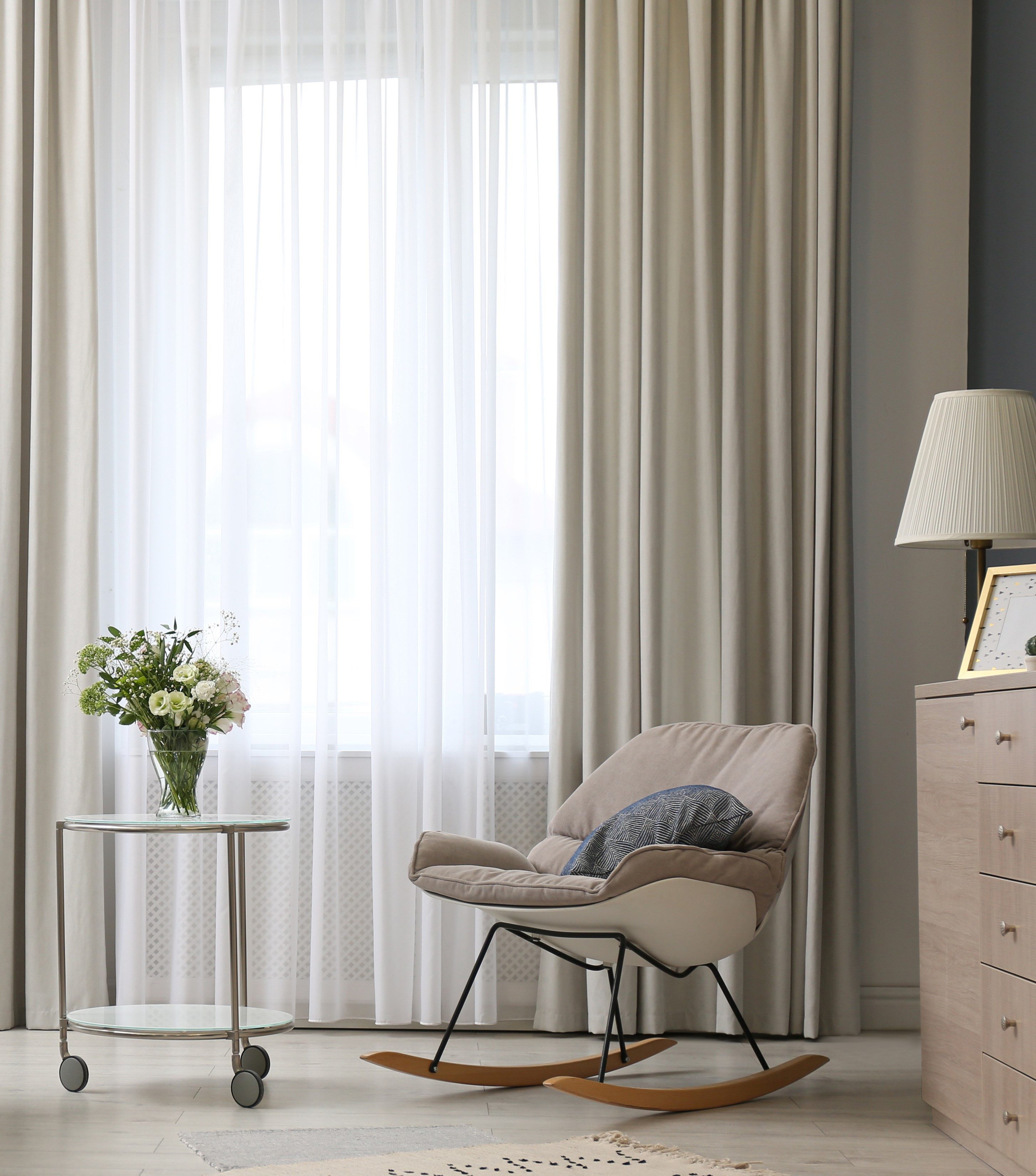 novumfix Gardine Voile weiß Kräuselband bis 400 cm lang, transparent, Voile, extra lang