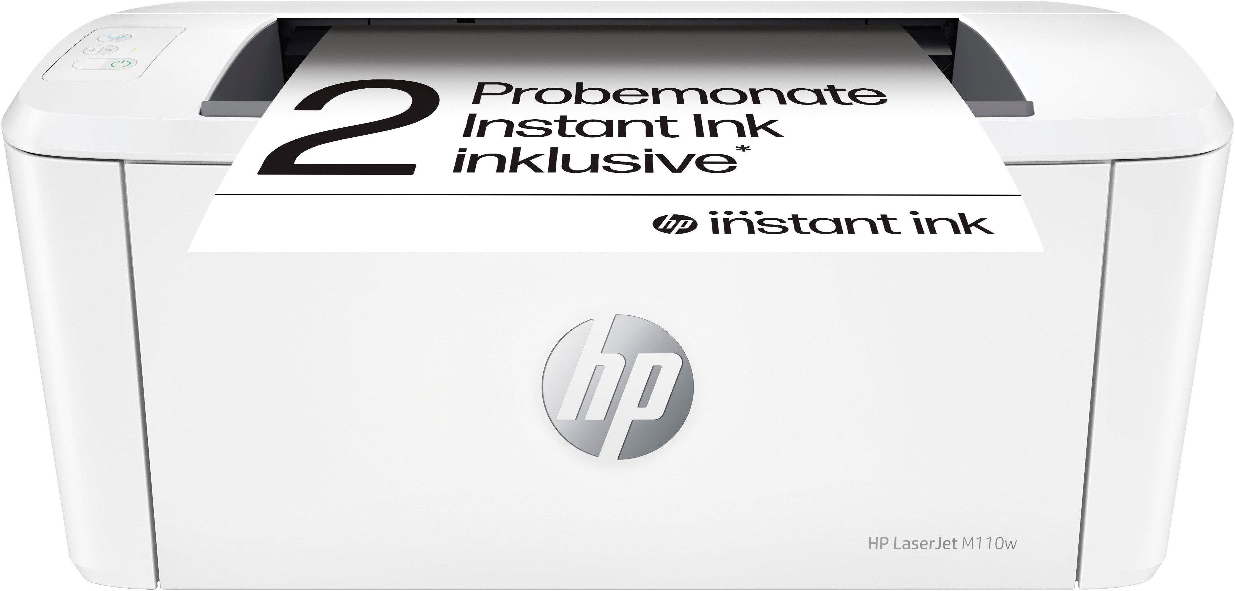 HP LaserJet M110w Schwarz-Weiß Лазерні принтери, (Bluetooth, WLAN (Wi-Fi), Wi-Fi Direct, 2 Monate gratis Drucken mit HP Instant Ink inklusive)
