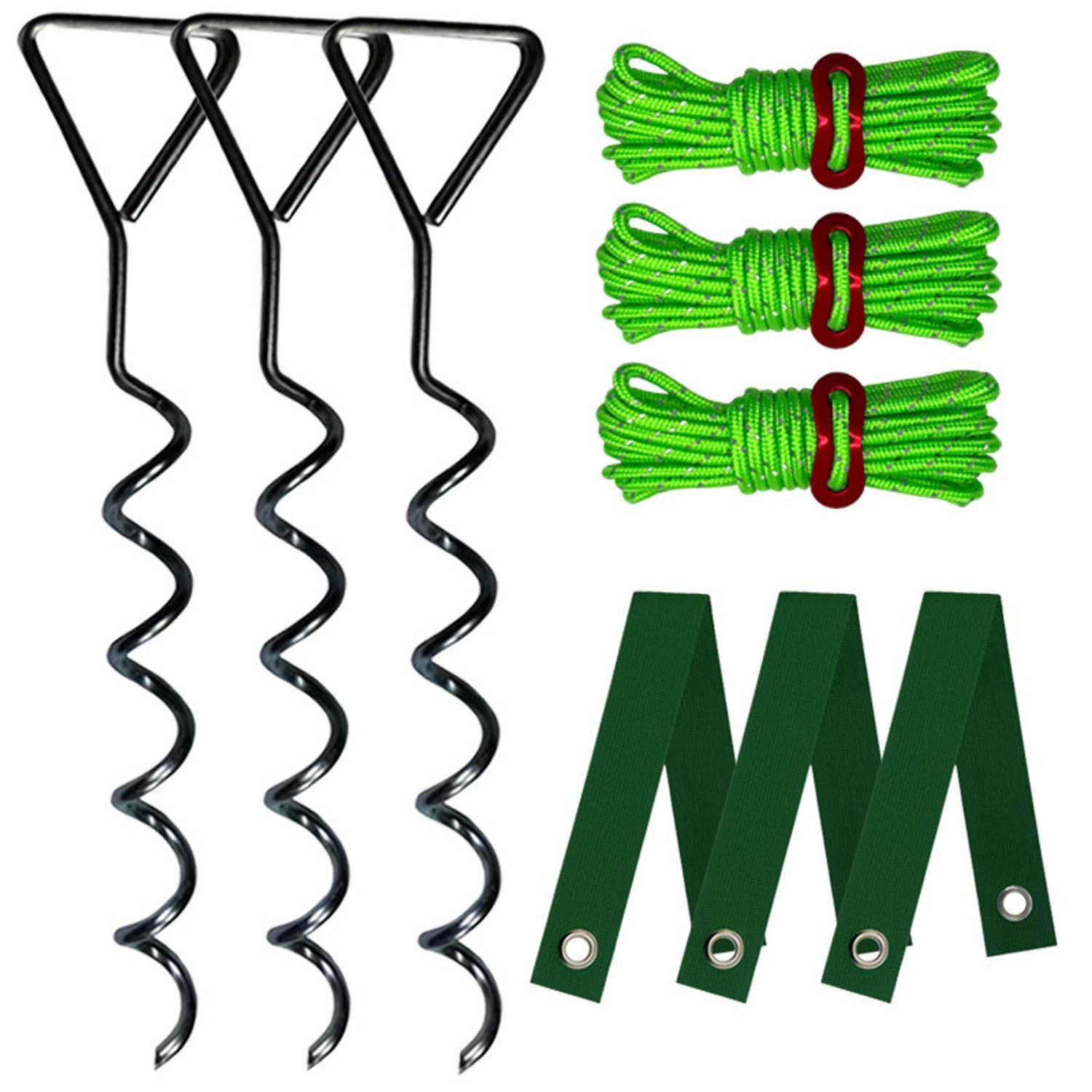 trends for living Bodenanker Hochleistungsfähige Spiral-Erdanker Baumstumpfabstützung befestigung