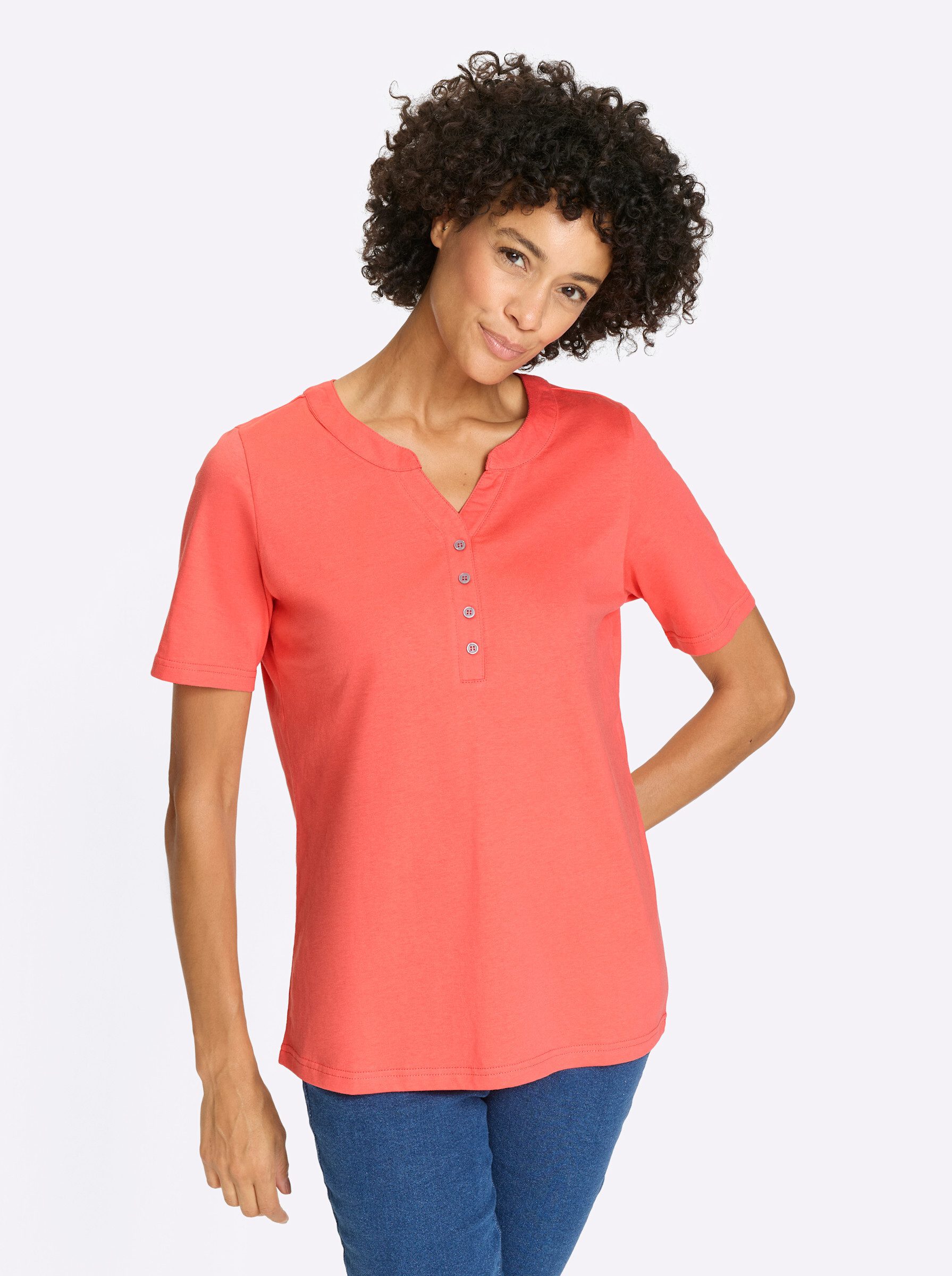 Sieh an! T-Shirt Kurzarmshirt . günstig online kaufen