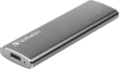 Verbatim Vx500 USB 3.1 Gen 2 240 GB externe SSD (240 GB) 500 MB/S Lesegeschwindigkeit, 430 MB/S Schreibgeschwindigkeit