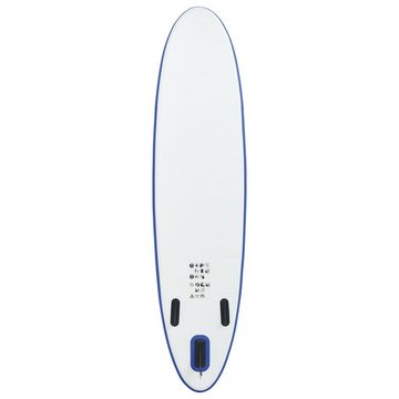 vidaXL Schlauchboot Stand Up Paddle Surfboard SUP Aufblasbar Blau und Weiß