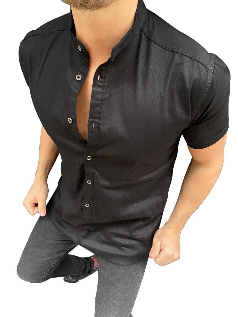 Megaman Jeans Hemd & Shirt Kurzhemd Herren Megaman Сорочки