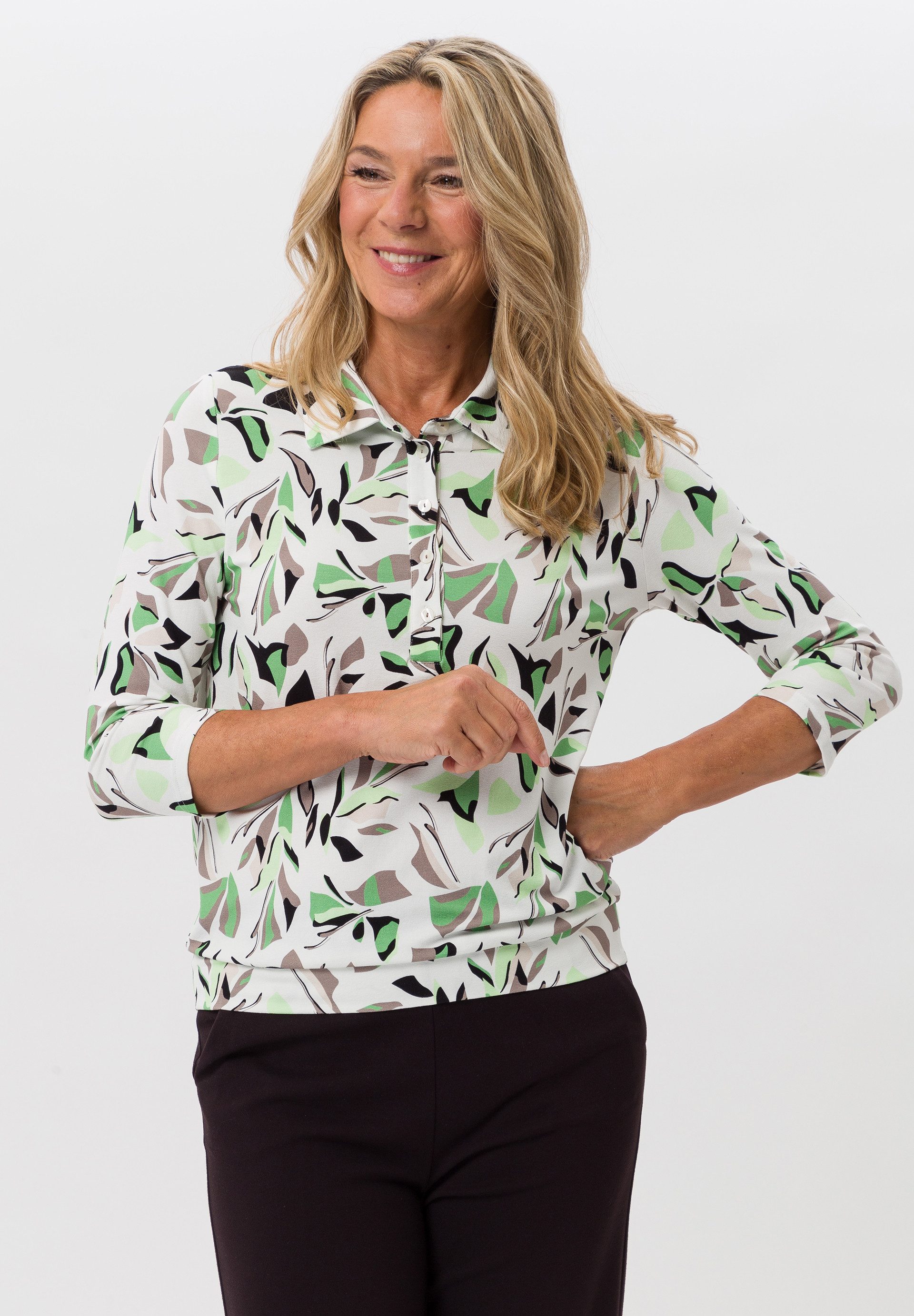 Poloshirt aus Ecovero Viskose