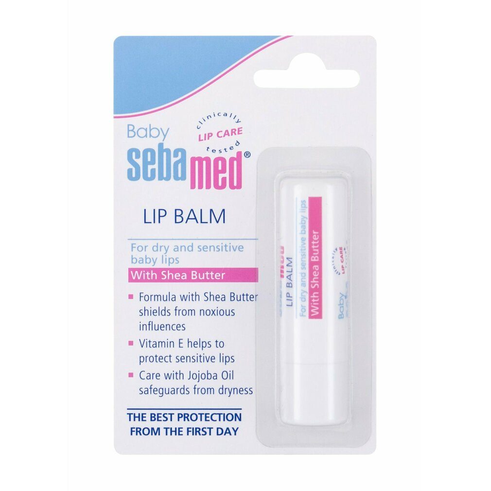 sebamed Lippenpflegemittel Baby Lippenbalsam schützender Lippenbalsam 4,8g