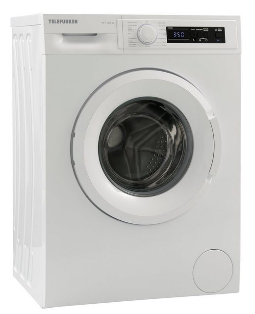 Telefunken Waschmaschine W 7 1400 W, 7 kg, 1400 U min, Mit LED Display, Mengenautomatik und Überlaufschutz  - Onlineshop OTTO