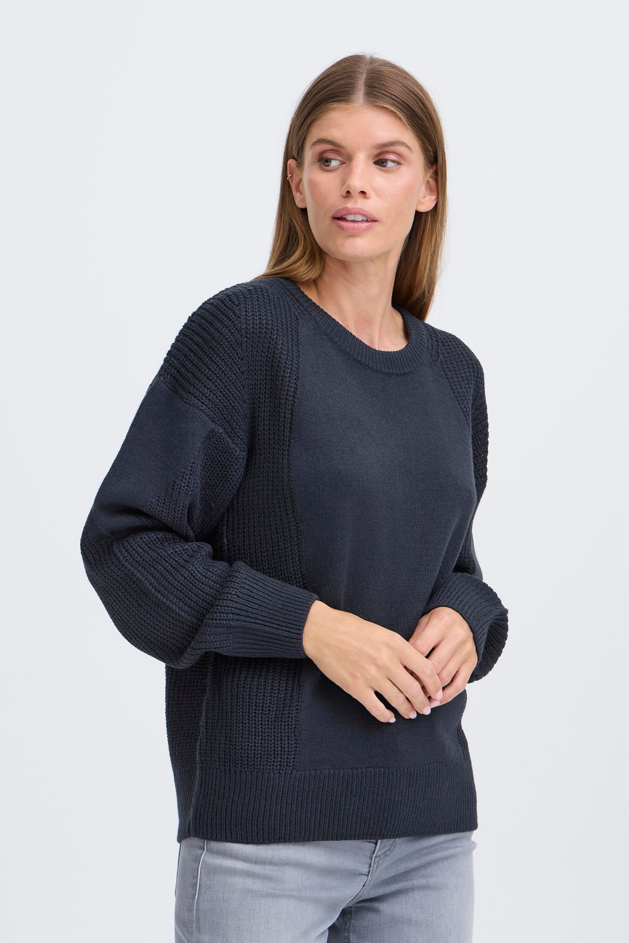 OXMO Langarmshirt OXISELMO Basic Strickpullover günstig online kaufen