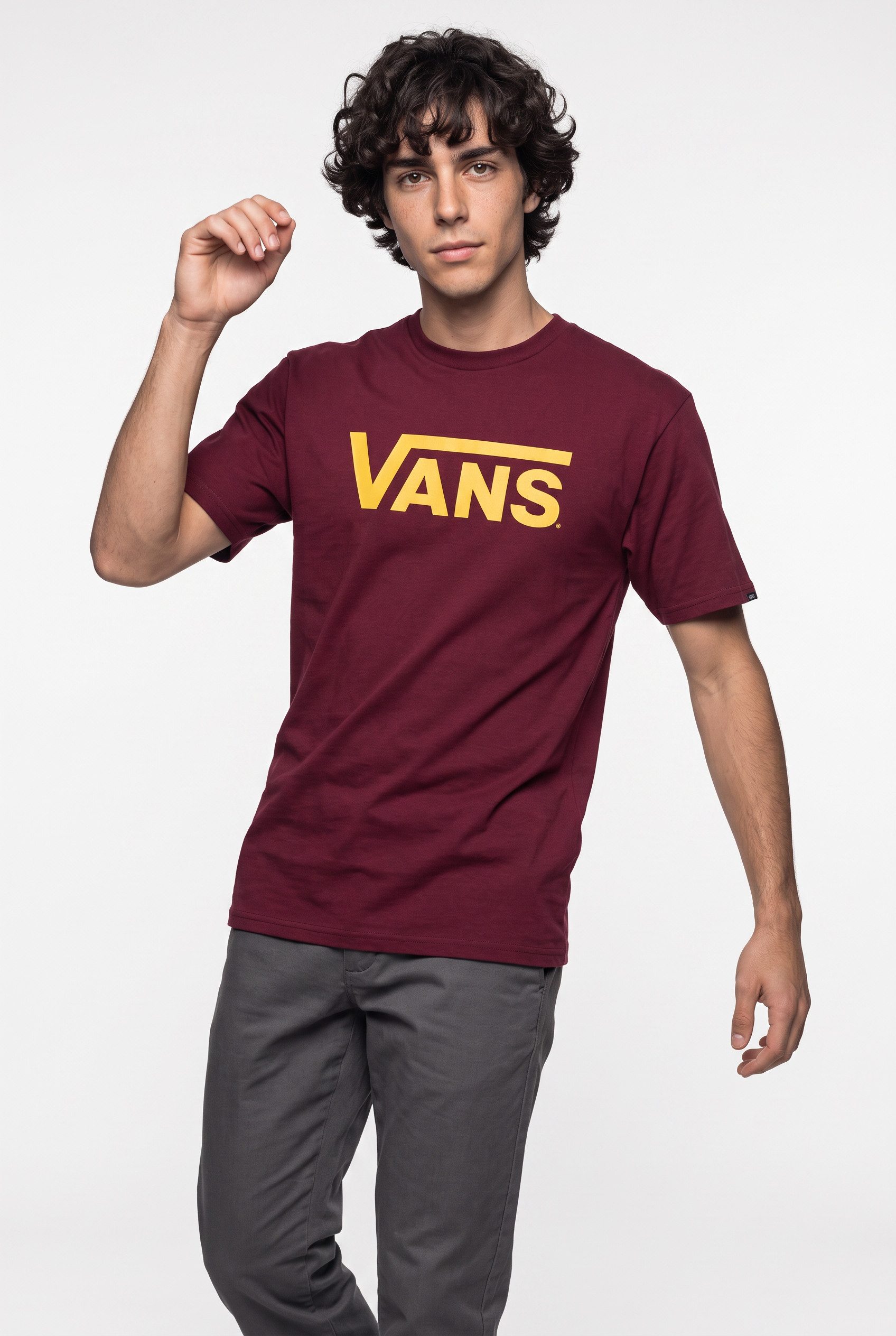 Vans T-Shirt MNVANSCLASSIC Kurzarm, mit Rundhalsausschnitt, aus Baumwolle