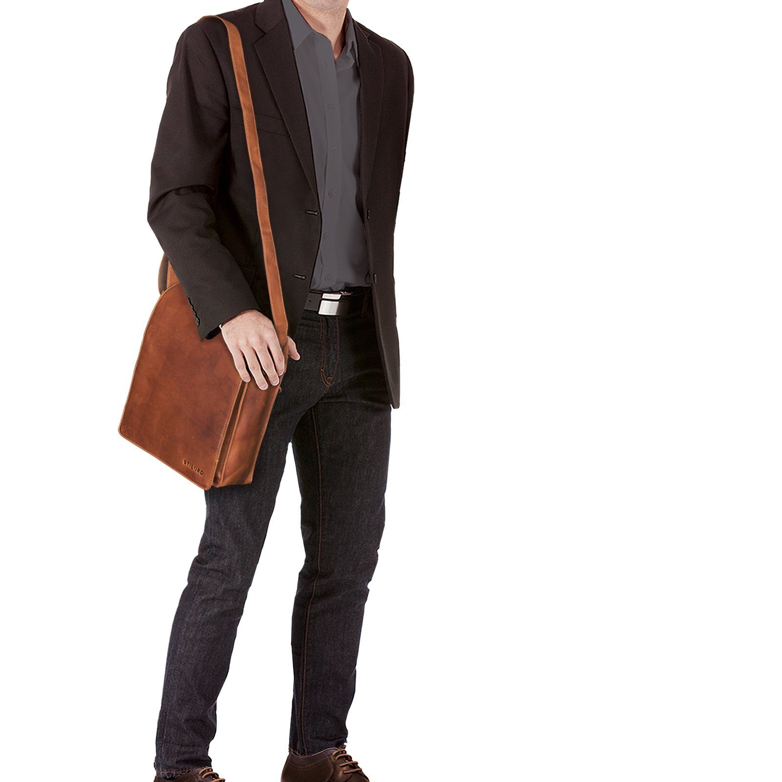 STILORD Schultertasche "Lars" Herren Vintage Umhängetasche günstig online kaufen