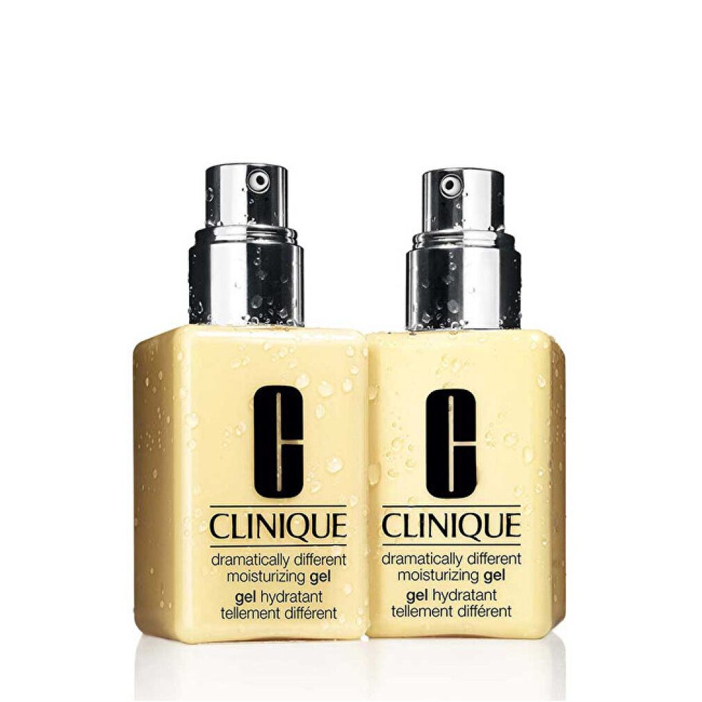 CLINIQUE Hautpflege-Set 3-Phasen-Systempflege Drama. Different Mois. Gel 125ml Duo