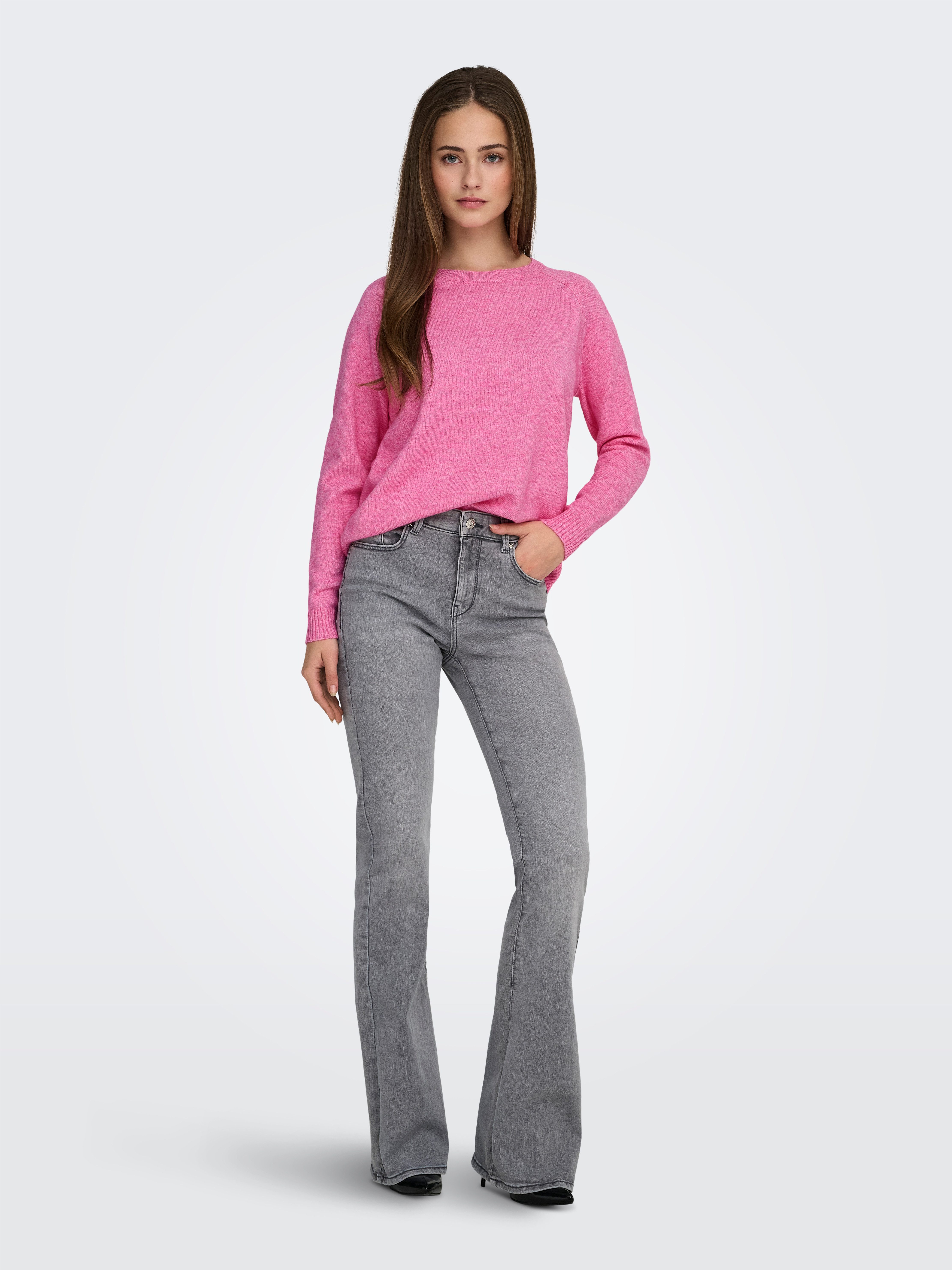 ONLY Strickpullover ONLLESLY KINGS L/S PULLOVER KNT NOOS