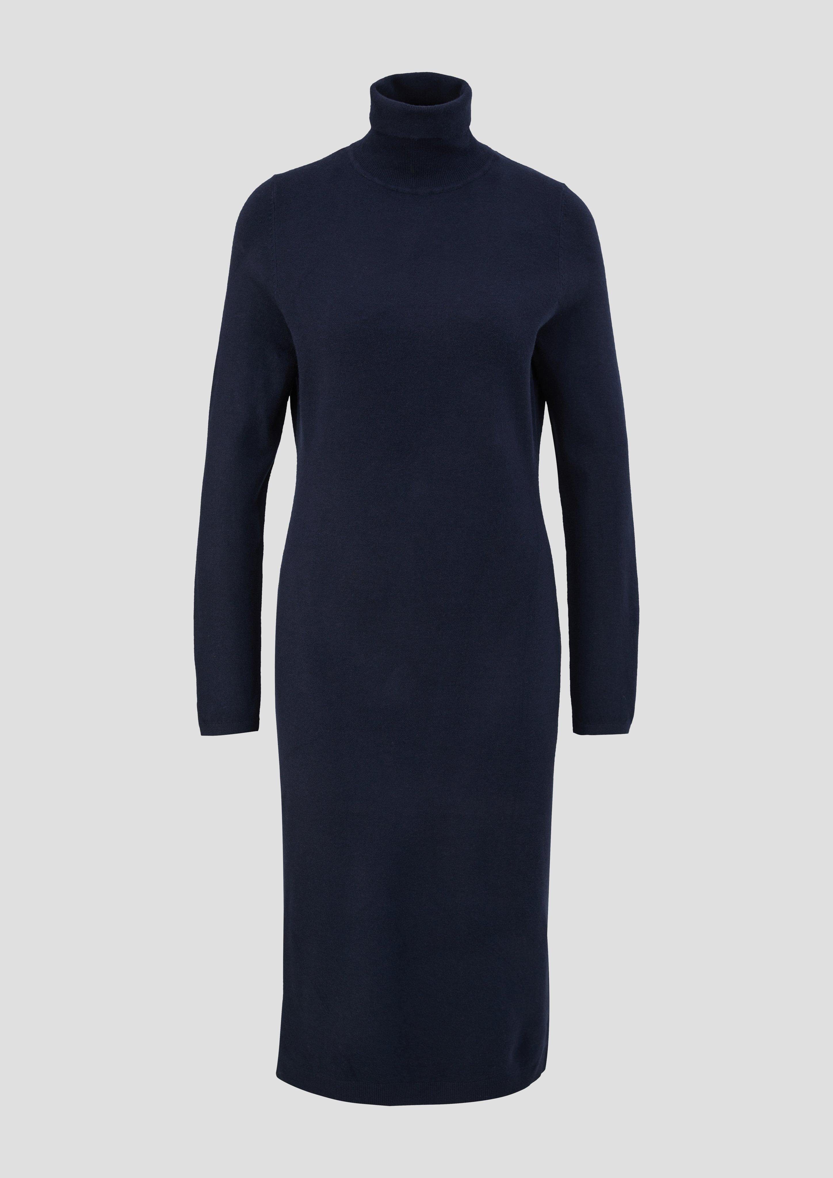 aus s.Oliver Midikleid Viskosemix Minikleid navy