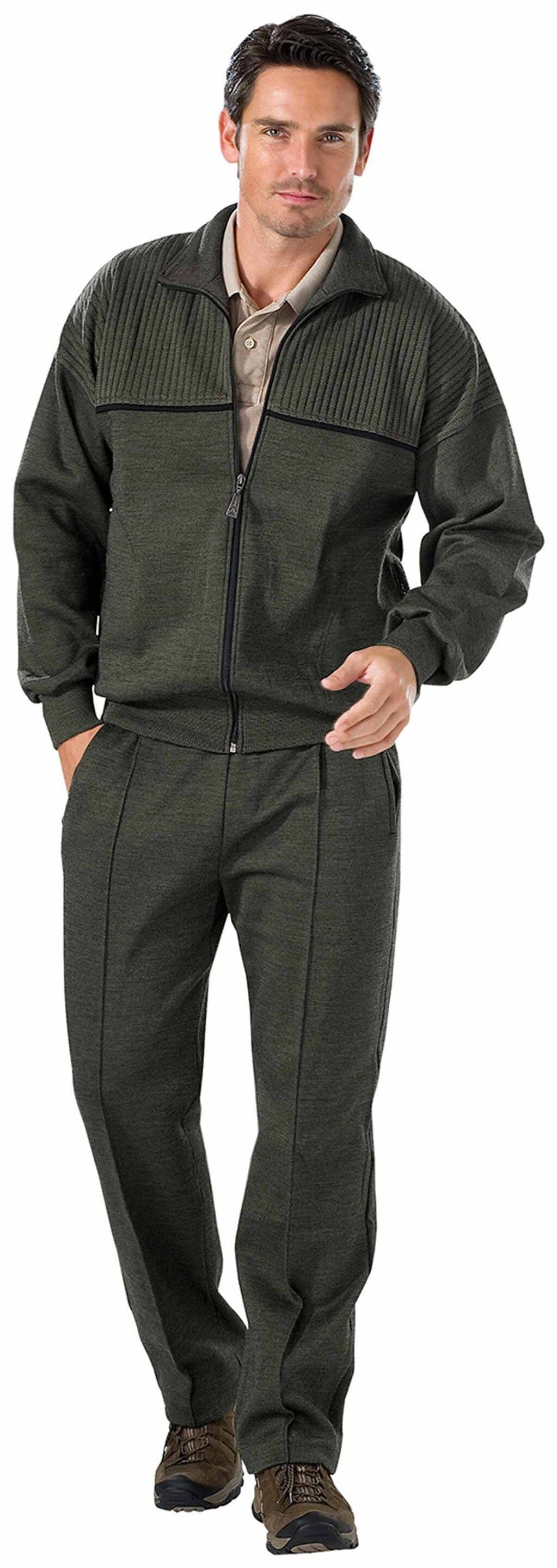 Athlet Anzug ATHLET Freizeit-Anzug oliv in Jersey-Qualität günstig online kaufen