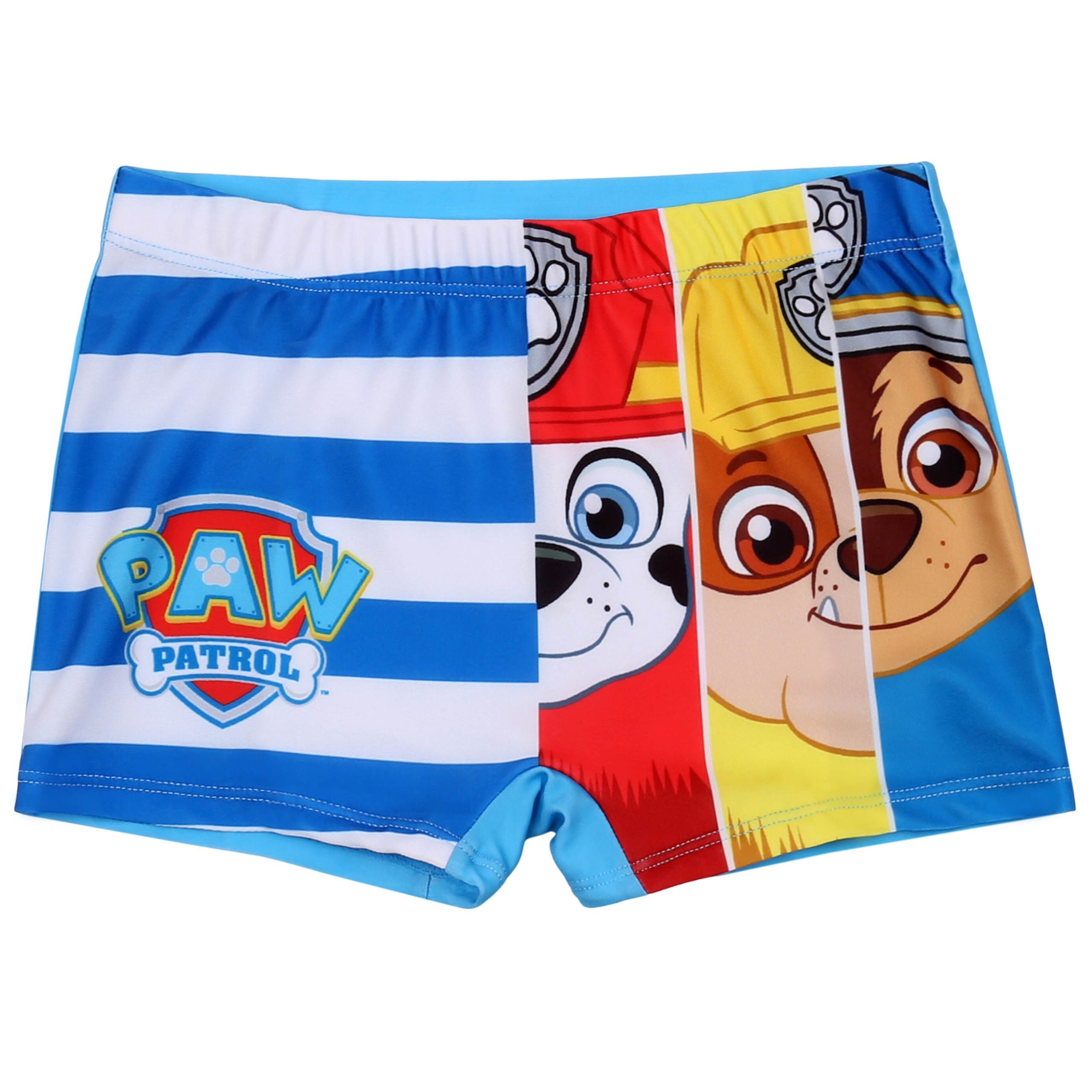 Badehose Paw Patrol Jungen Badehose/ Boxershorts, blaue Badehose