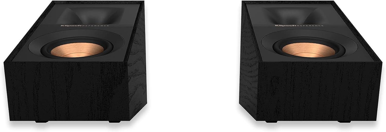 Klipsch R-40SA schwarz (Paar) Atmos Surround-Lautsprecher Regal-Lautsprecher