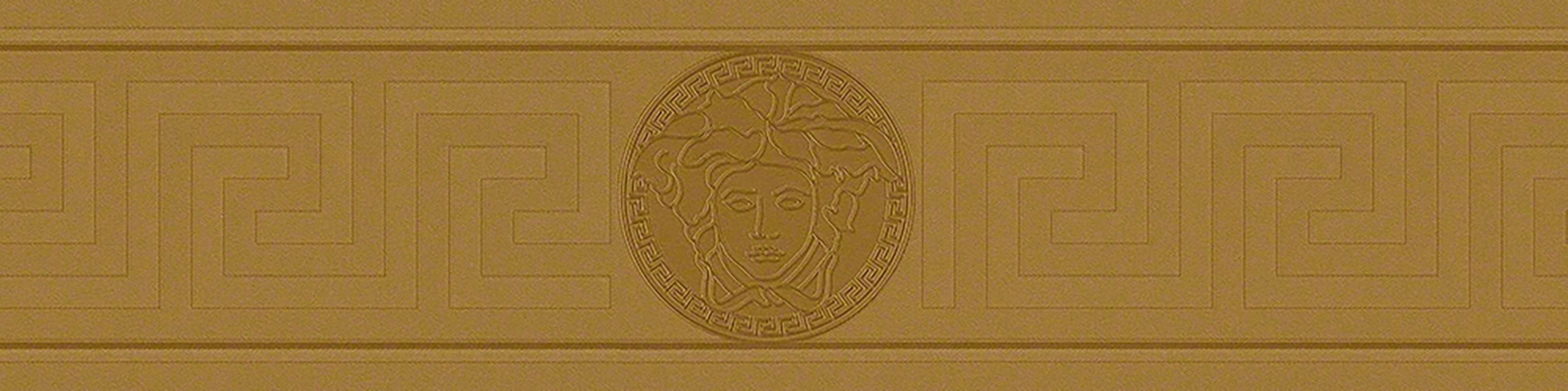 KUNSTLOFT Vliestapete Versace Barocco 5 0.13x5 m, Leicht glänzend, lichtbeständige Design Tapete