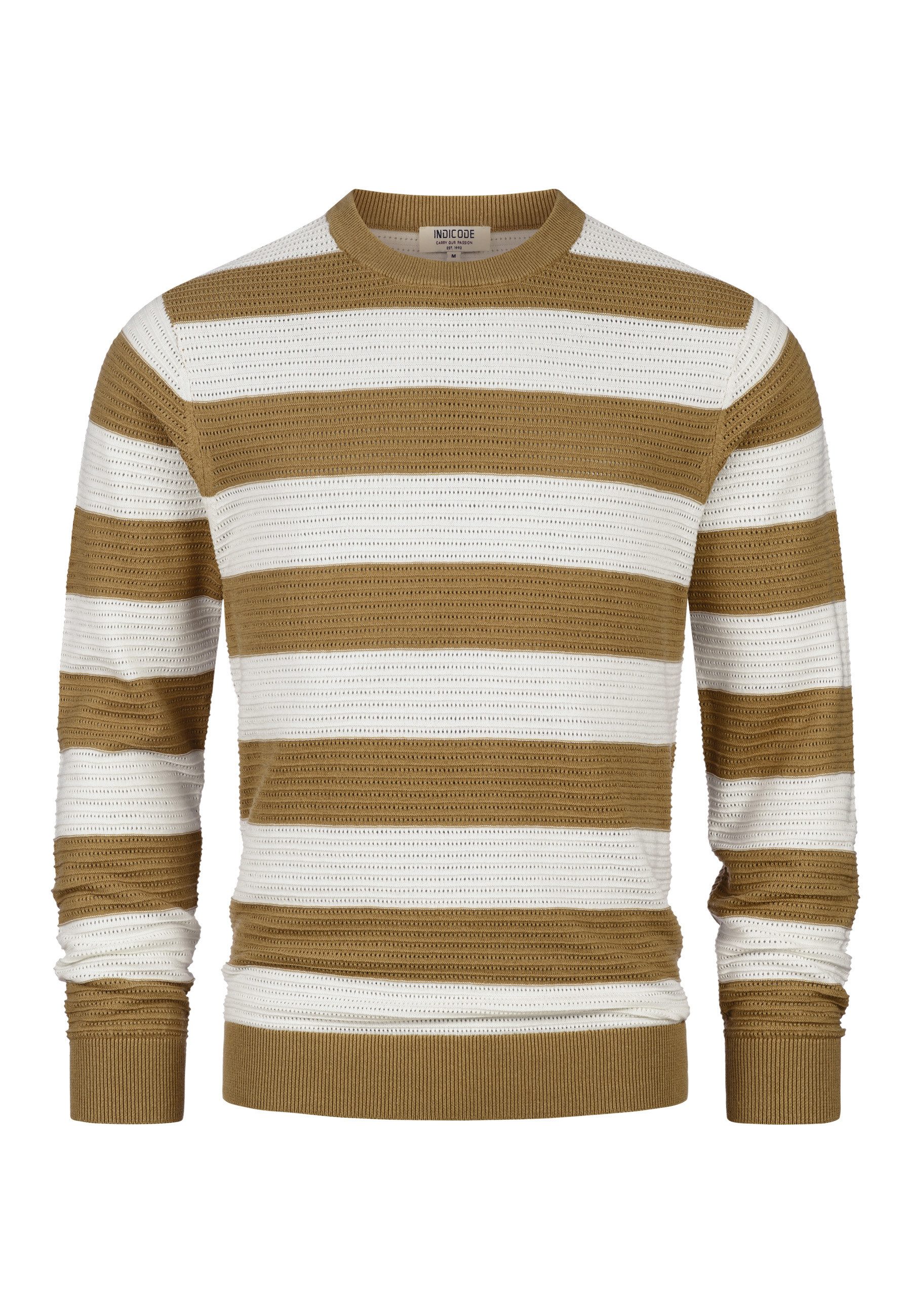 Indicode Strickpullover INTidsel O-neck