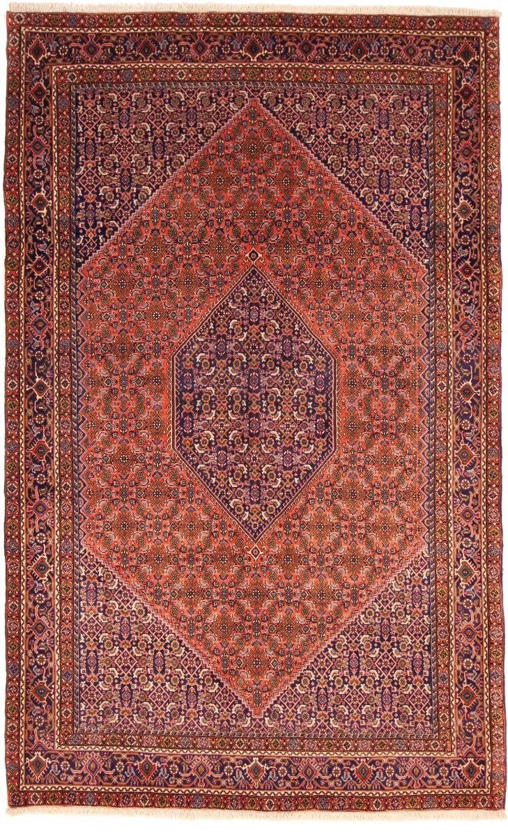Orientteppich Bidjar Tekab 159x257 Handgeknüpfter Orientteppich / Perserteppich, Nain Trading, rechteckig, Höhe: 15 mm