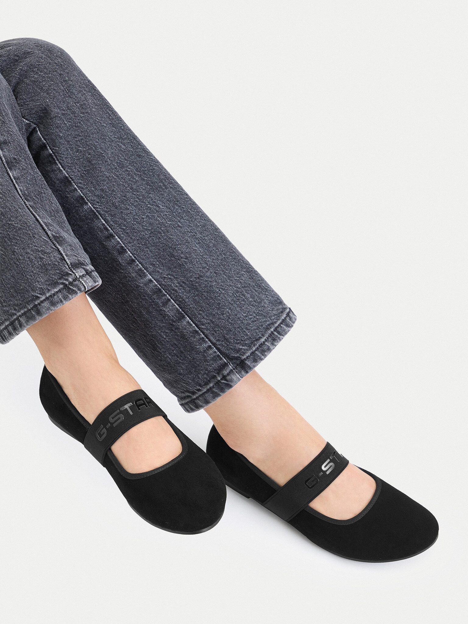 G-STAR G Star Raw Ballerinas Damen Schwarz G-STAR RAW-CEO-WS5038-02 Schwarz Ballerina