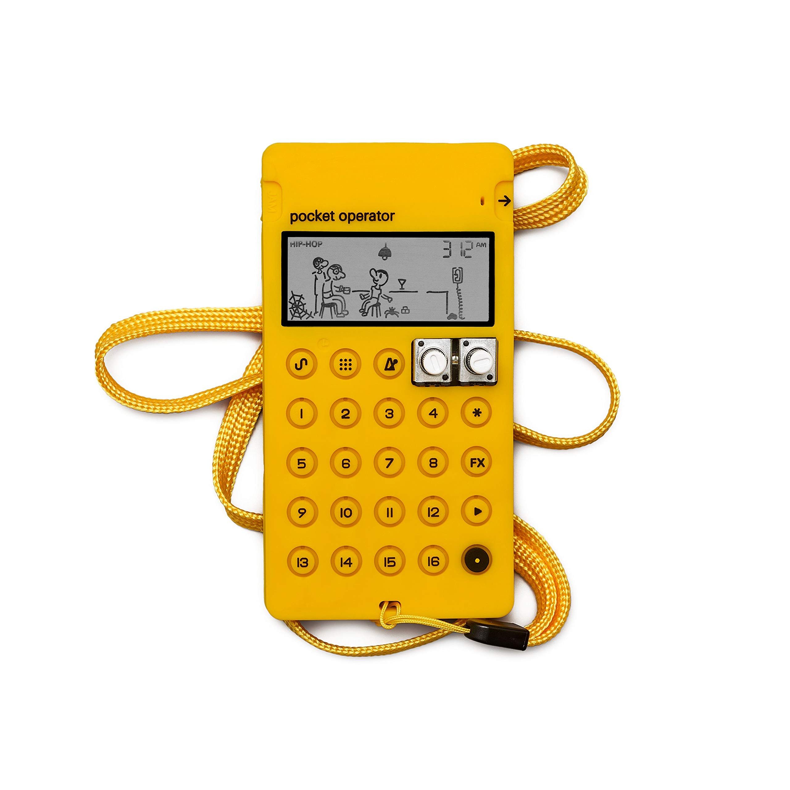 Teenage Engineering Synthesizer (CA-X yellow, Zubehör für Tasteninstrumente, Optionales Zubehör für), CA-X yellow - Zubehör für Pianos