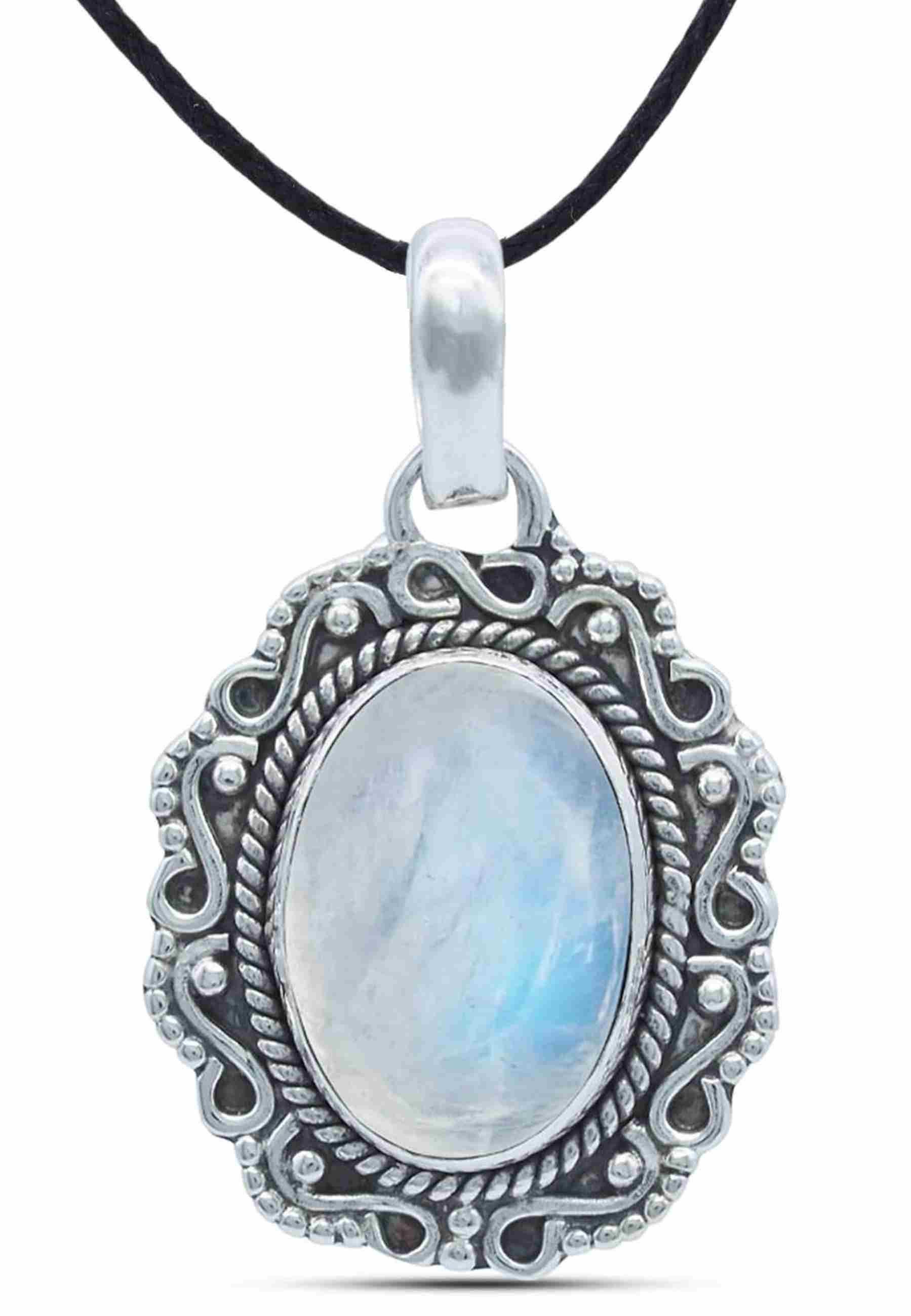 mantraroma Kettenanhänger KATUVA oval aus 925 günstig online kaufen
