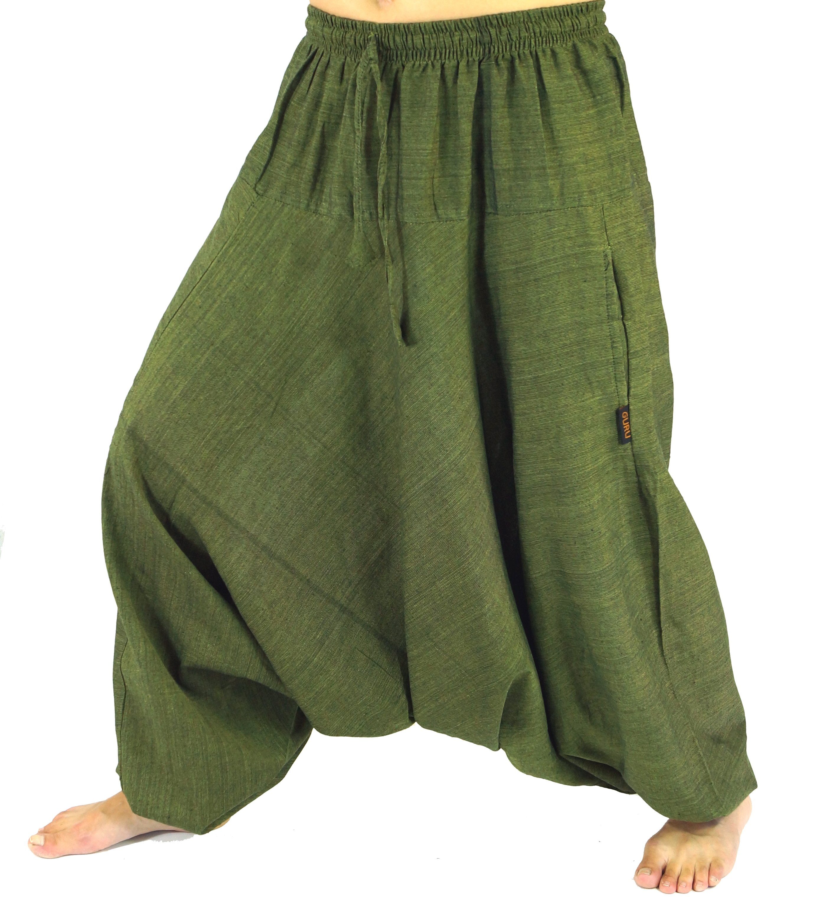 Guru-Shop Relaxhose Haremshose Pluderhose Pumphose Aladinhose günstig online kaufen