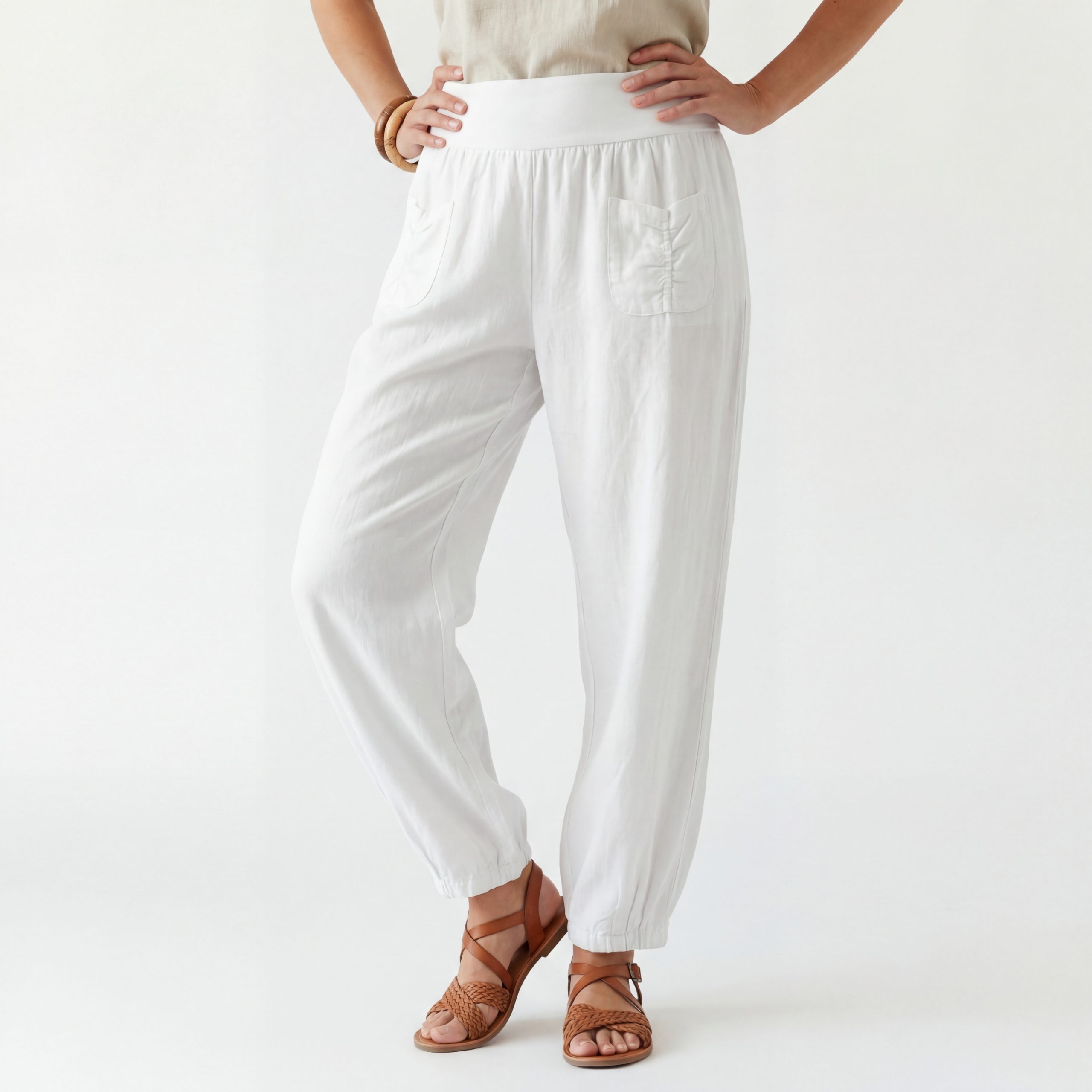 OriginalYou Leinenhose Sommerliche Leinen Pumphose luftig leichte Schlupfho günstig online kaufen