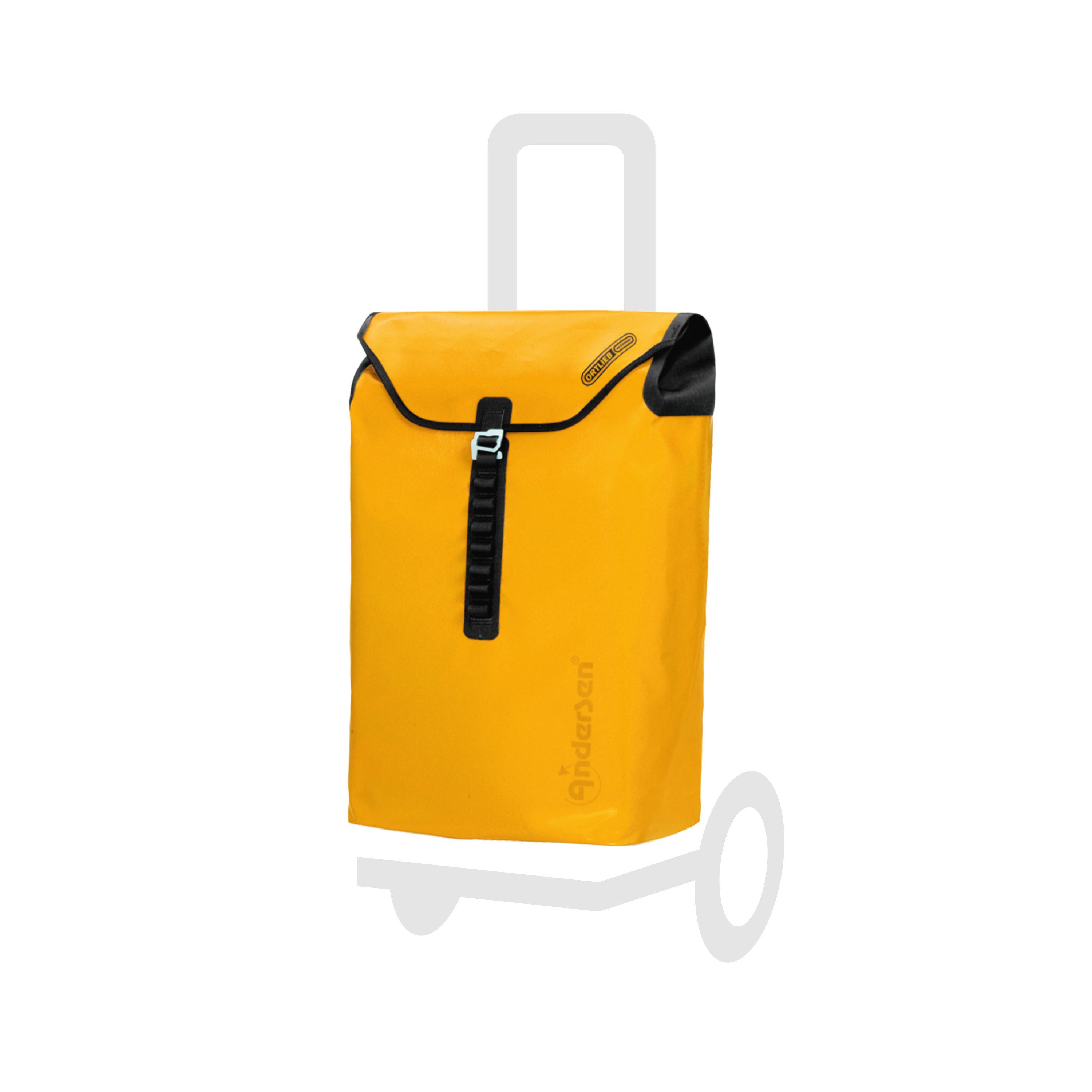 Andersen Einkaufstrolley Tasche Ortlieb gelb