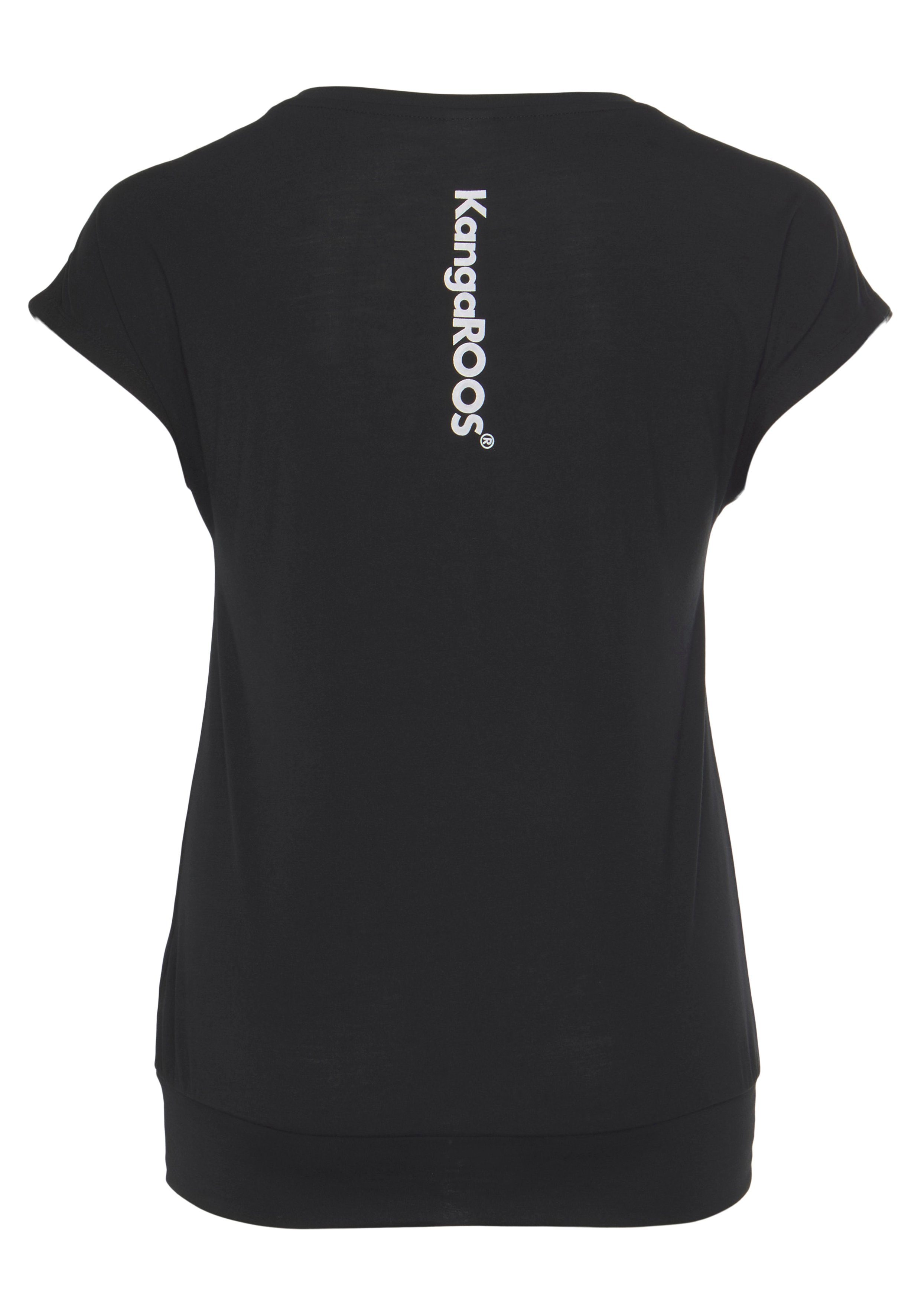 KangaROOS schwarz T-Shirt