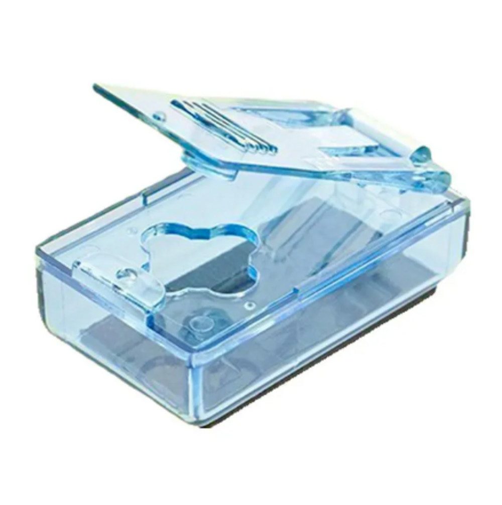 DocMed Pillendose Tablettenstanzer (Mühelose Anwendung, 1 St., Tabletten leicht entnehmen Alltagshilfe), Medikamentenhilfe