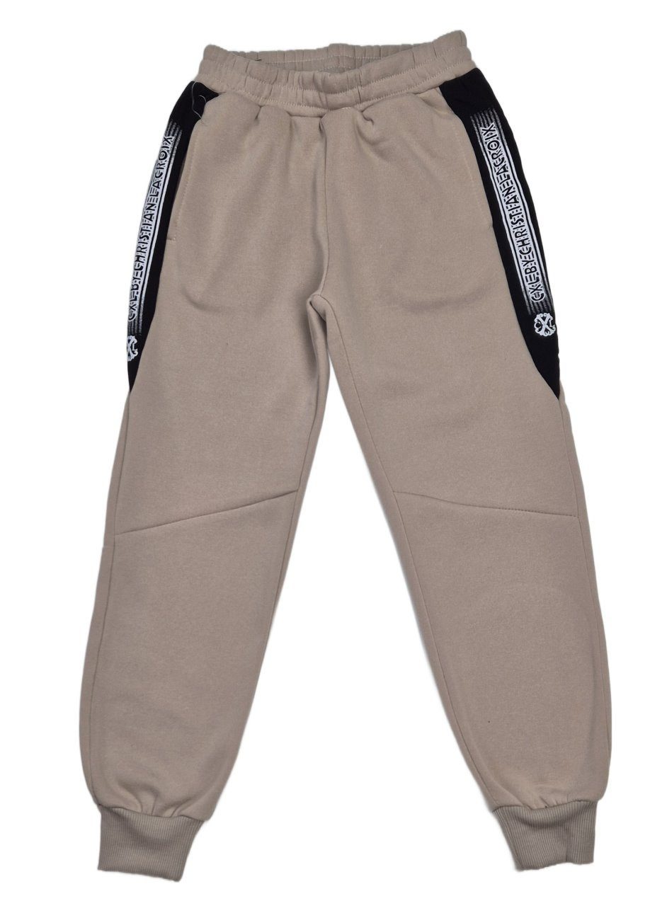 Fashion Boy Jogginghose Jogginghose Freizeithose warm gefüttert, J24e