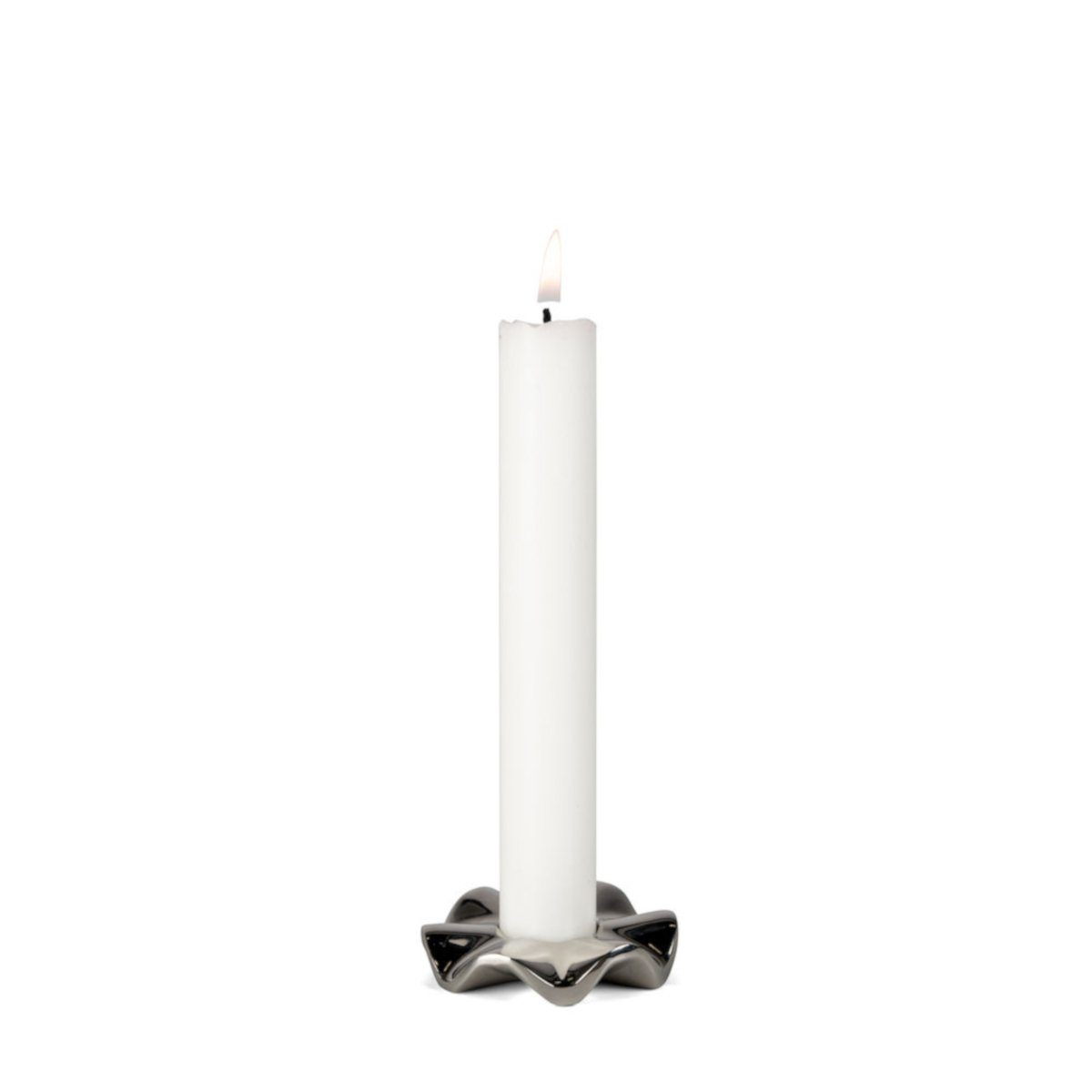 sagaform Kerzenhalter Kerzenhalter SIGNE 2er-Set, Für 2 Tisch-Stabkerzen, Durchmesser ca. 2 cm (handelsüblich) | Kerzenständer