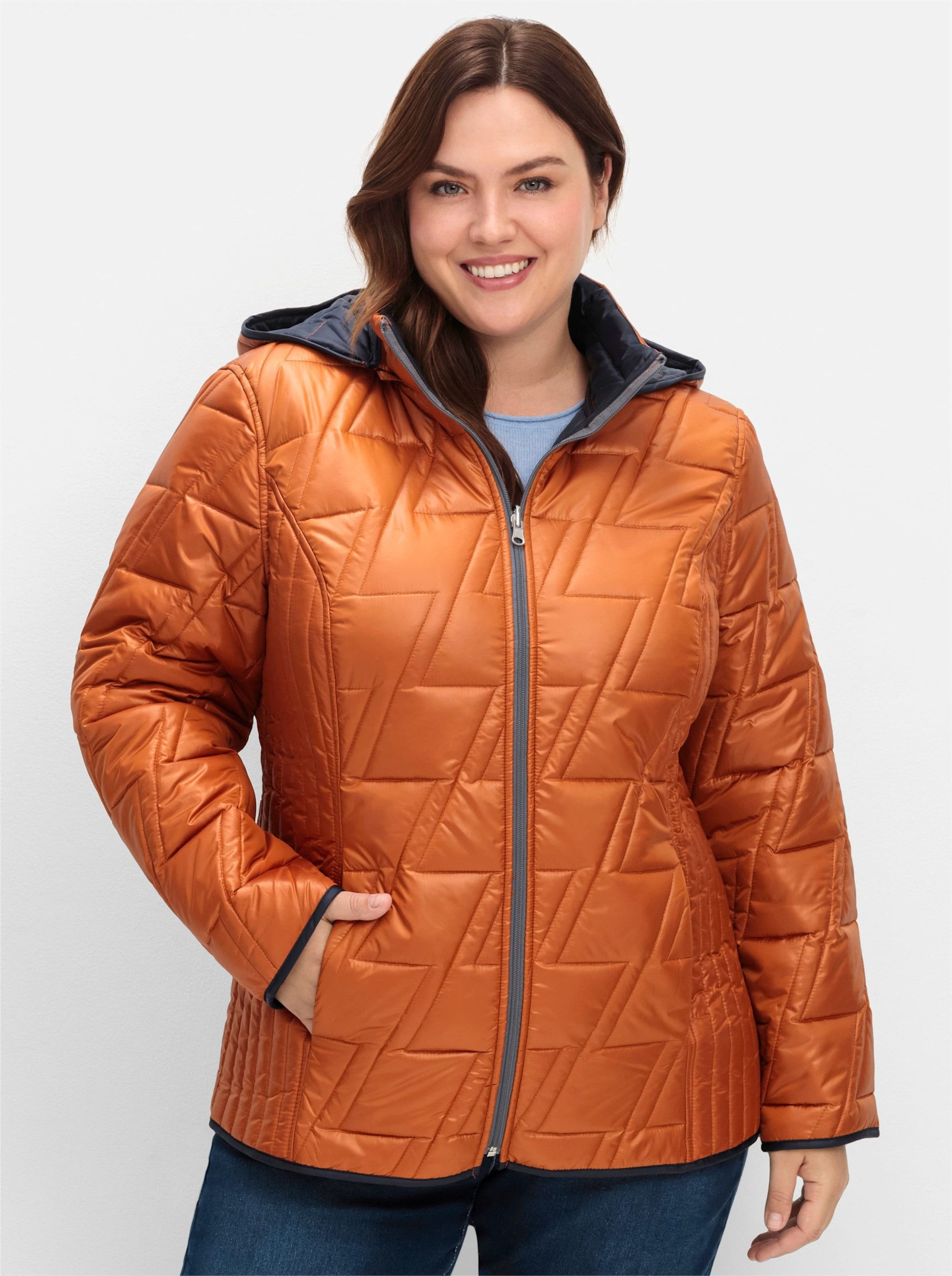 Sieh an! Allwetterjacke Wendejacke Langarm