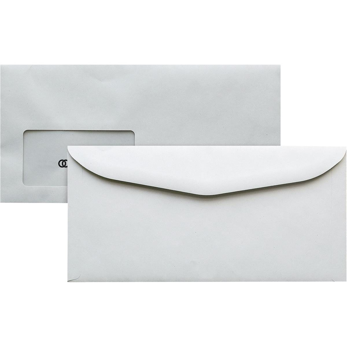 Soennecken Briefumschlag Soennecken Kuvertierhülle oeco 2978 114x229mm mF grau 1.000St.