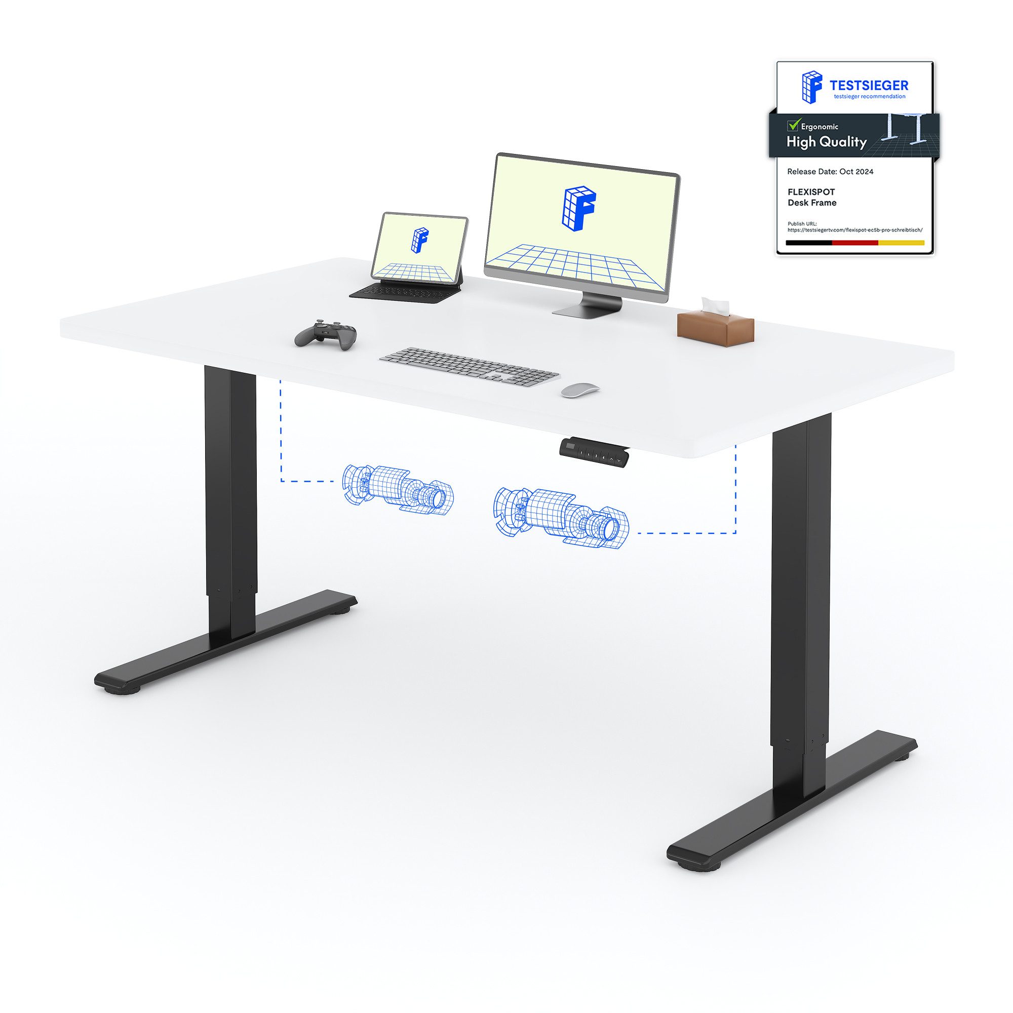 FLEXISPOT Schreibtisch Basic Plus Elektrisch höhenverstellbarer günstig online kaufen